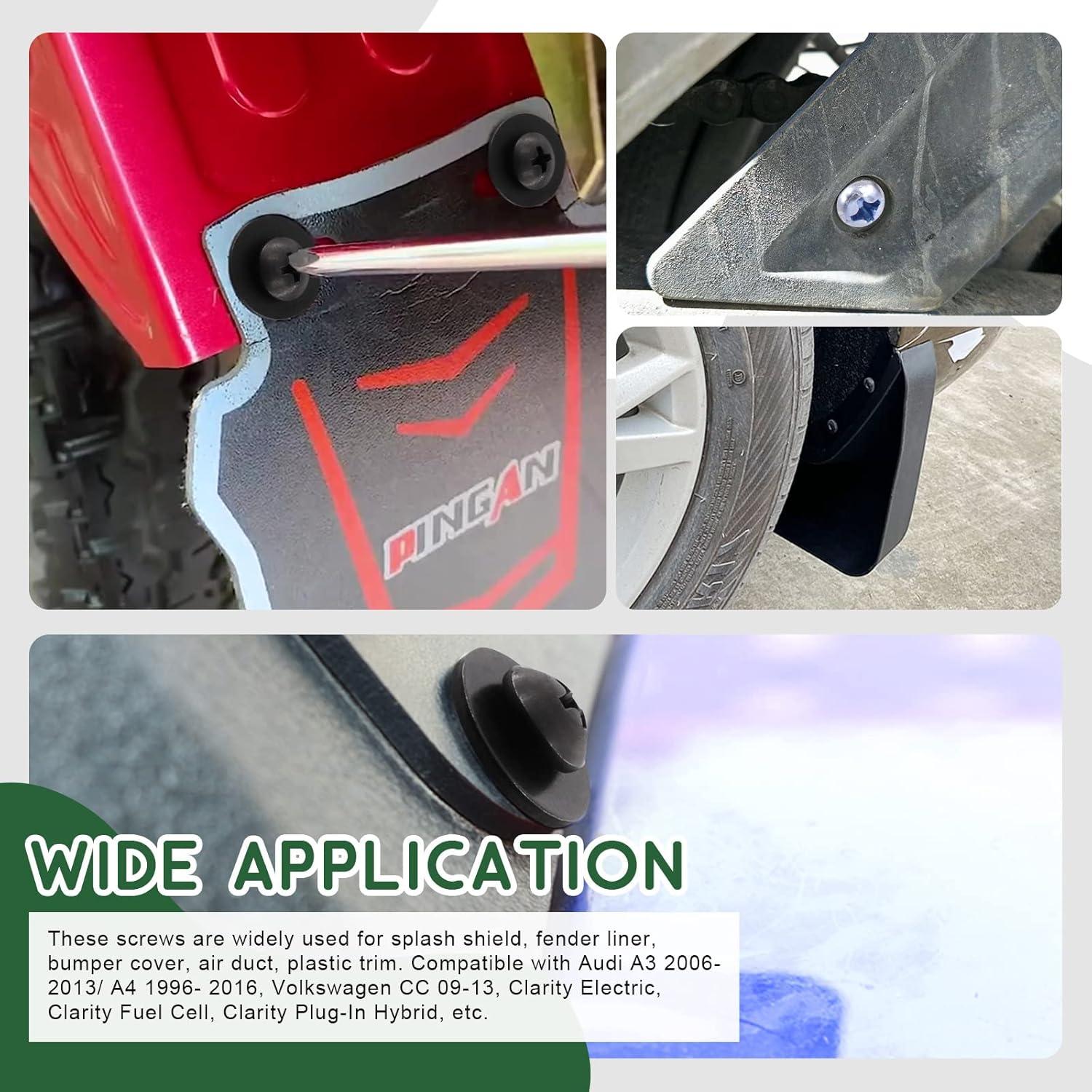 Keadic 160 Piezas Tornillos Autoperforantes para Automóviles