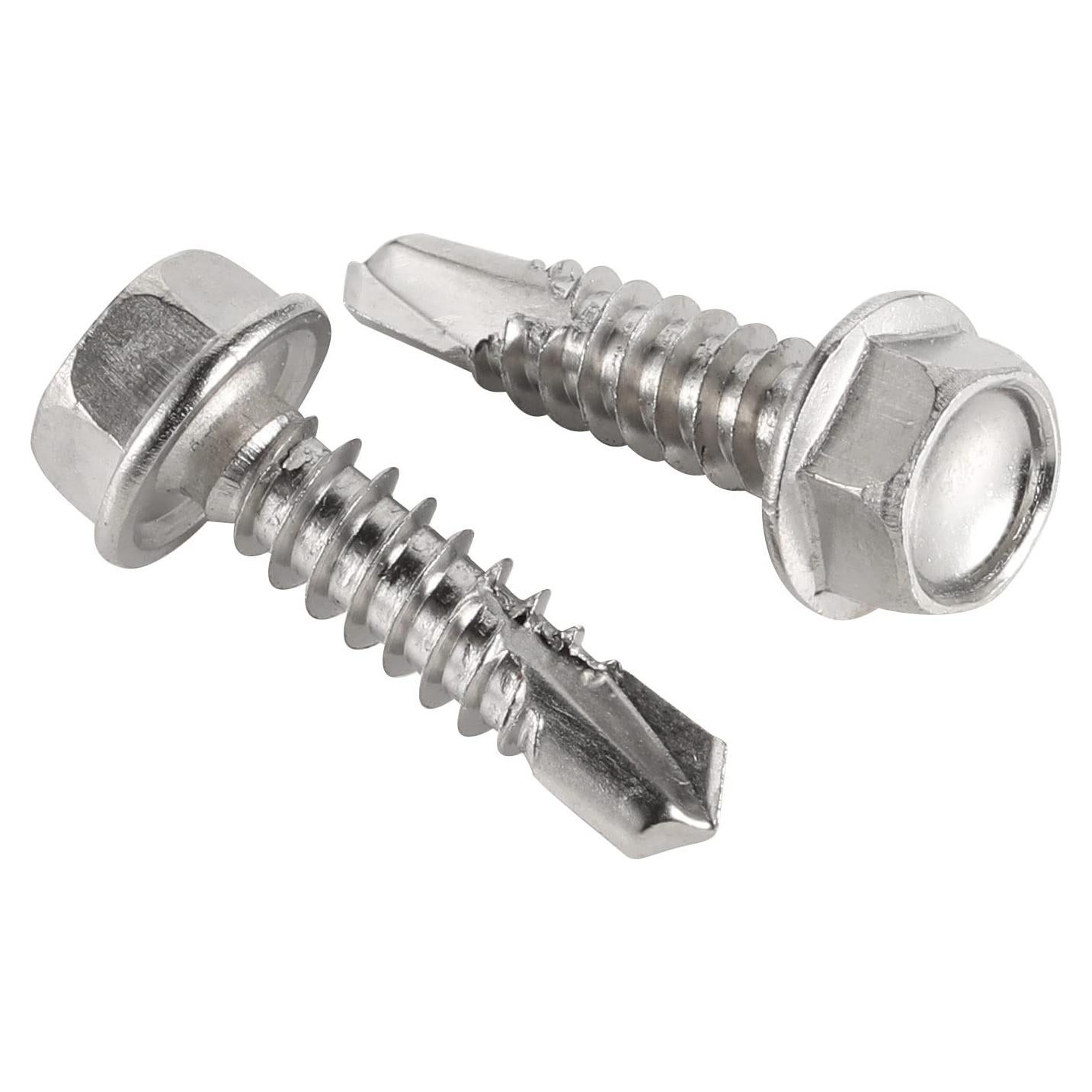 Tornillos Autoperforantes Mellewell #14 x 25.4mm Acero Inoxidable 50 PCS