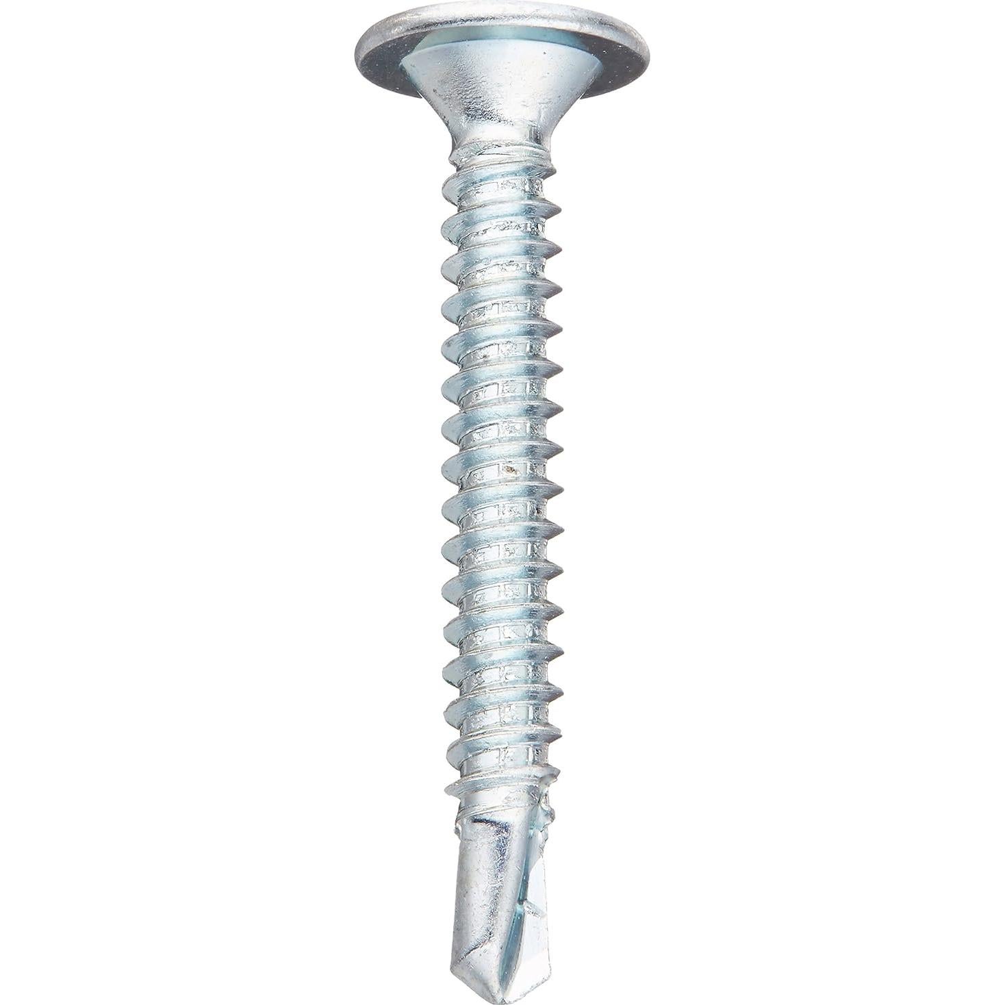 Tornillo Autoperforante de Acero Galvanizado 50 Unidades