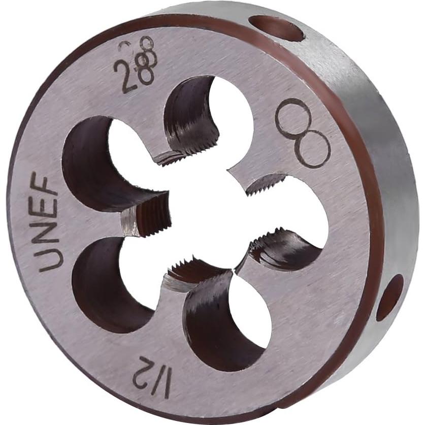 Juego de Machos y Matrices Anxingo 1/2" - 28 UNEF Acero Inoxidable