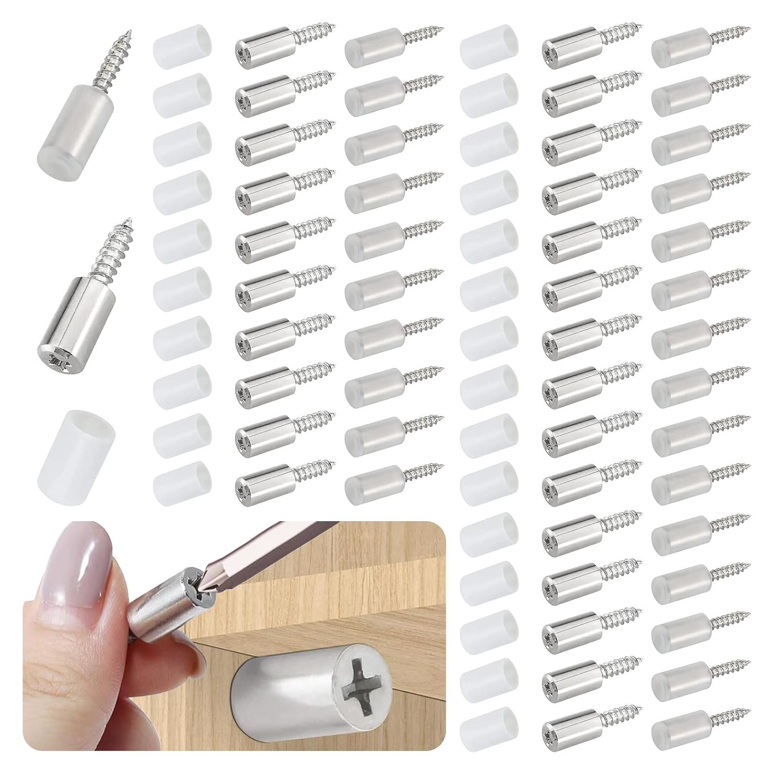 50 Tornillos Autoperforantes Iffitya con Mangas Antideslizantes