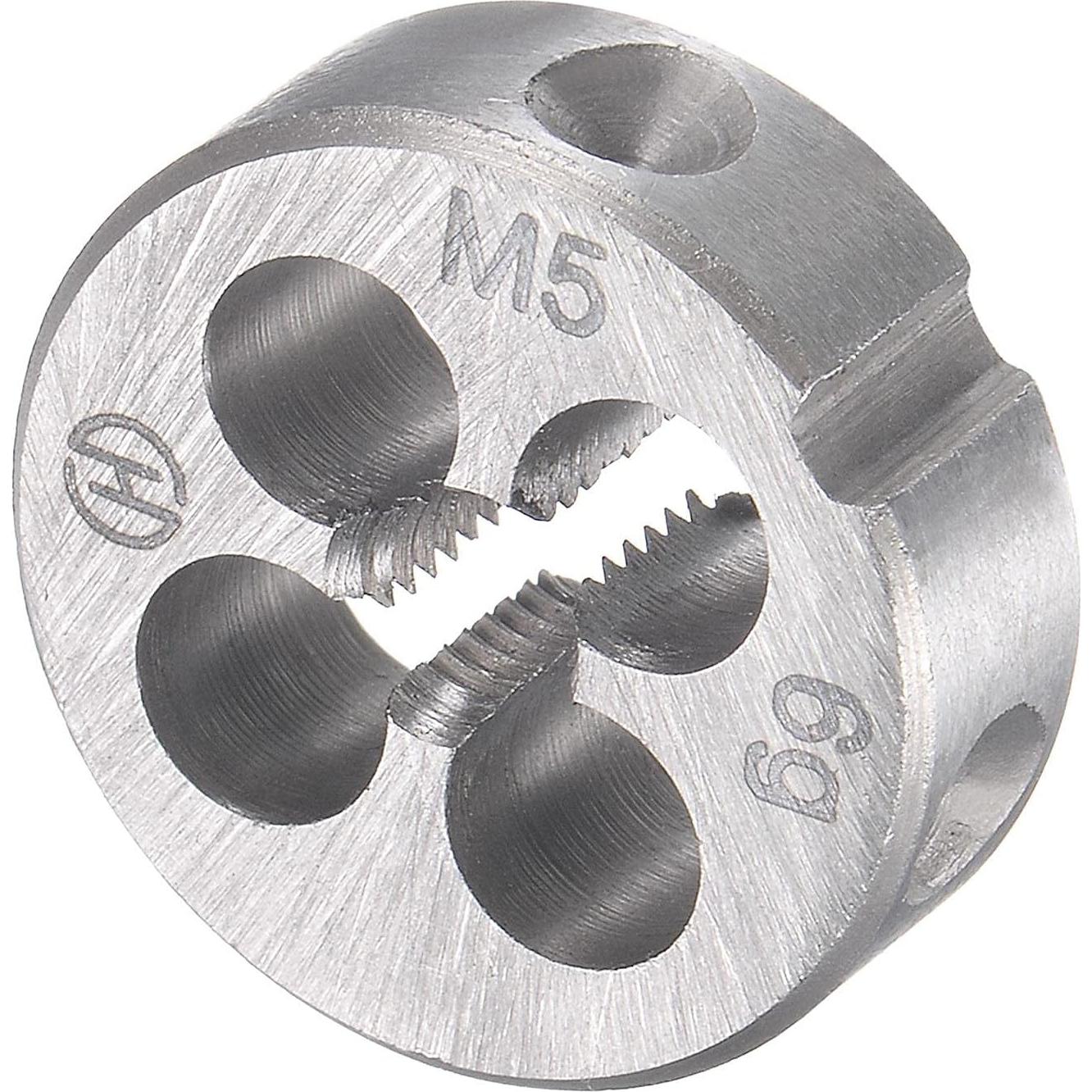 Juego de Machos y Matrices M5 x 0.8mm uxcell - HSS y Acero