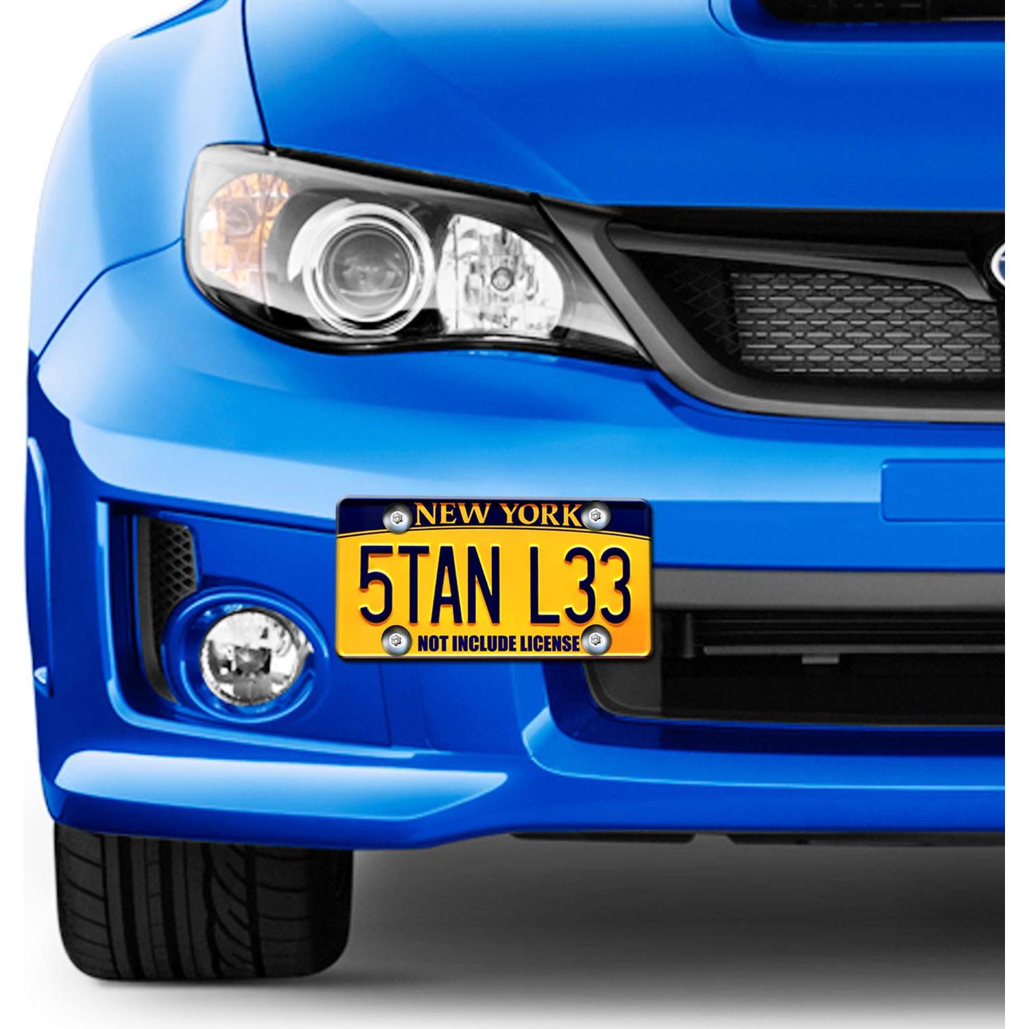 Tornillos Antirrobo QINMAN para Placas de Matrícula M6, Acero Inoxidable