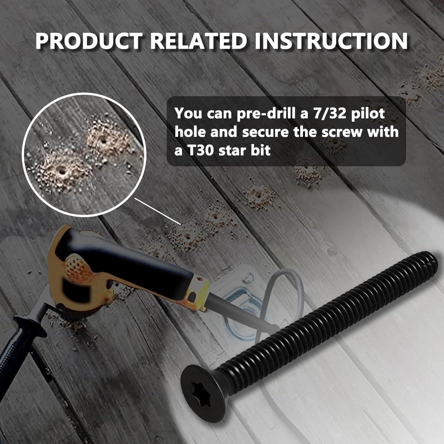 Tornillos Autoperforantes RAMATA 1/4-20 x 6.35 cm Tipo F T30