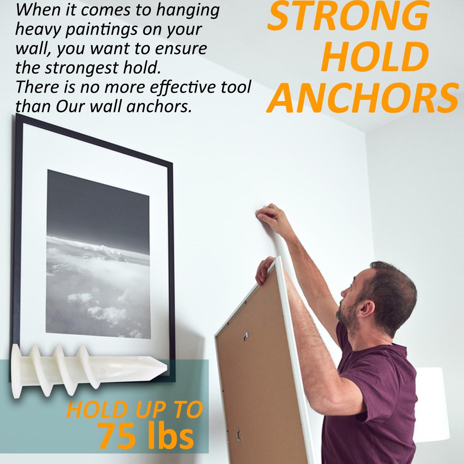 Kit de Anclajes Autoperforantes ALLWIN 104 Piezas 34 kg