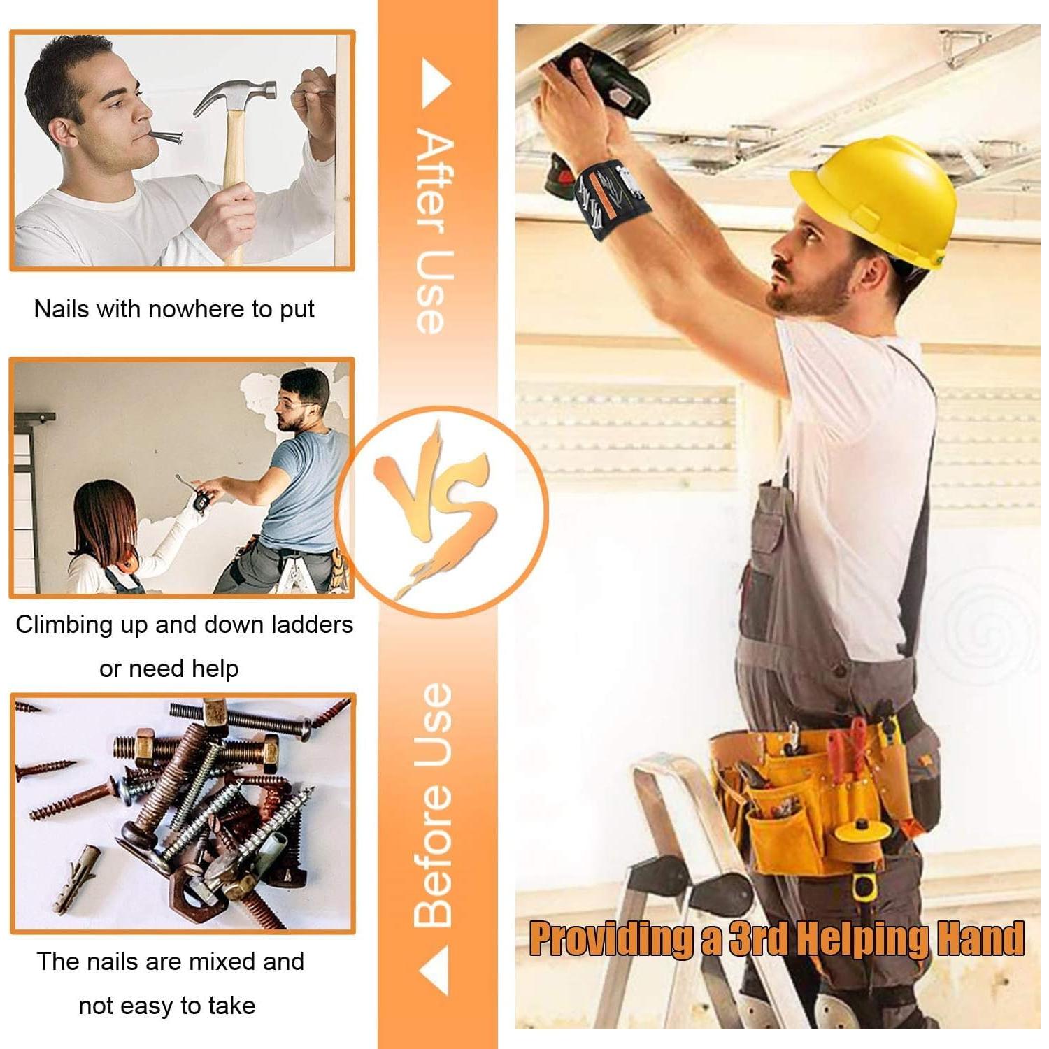 Pulsera Magnética Yimei Buen Producto Ajustable Negra