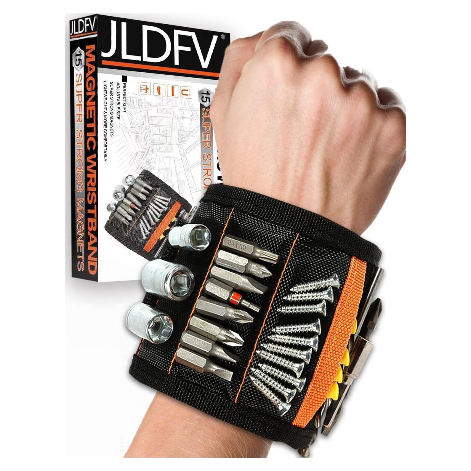 Pulsera Magnética SIBBYE para Sostener Tornillos - Azul