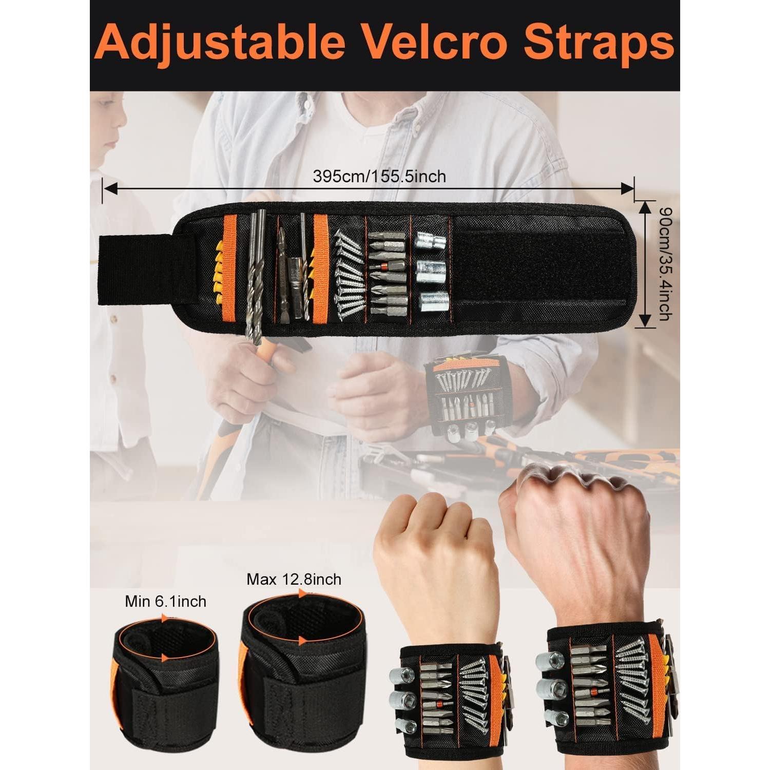 Pulsera Magnética SIBBYE para Sostener Tornillos - Azul