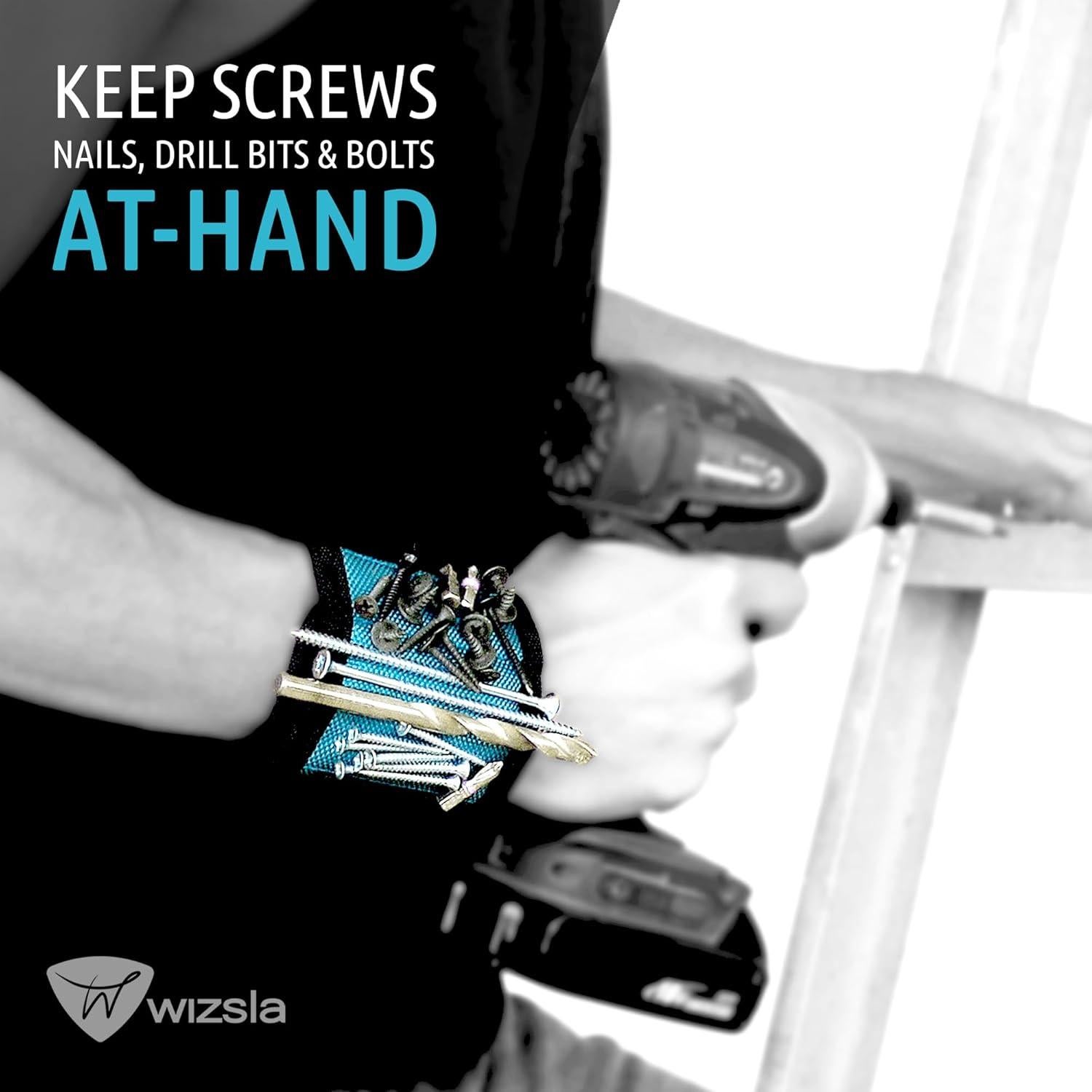 Pulsera Magnética Wizsla Ajustable para Tornillos - Regalo Único