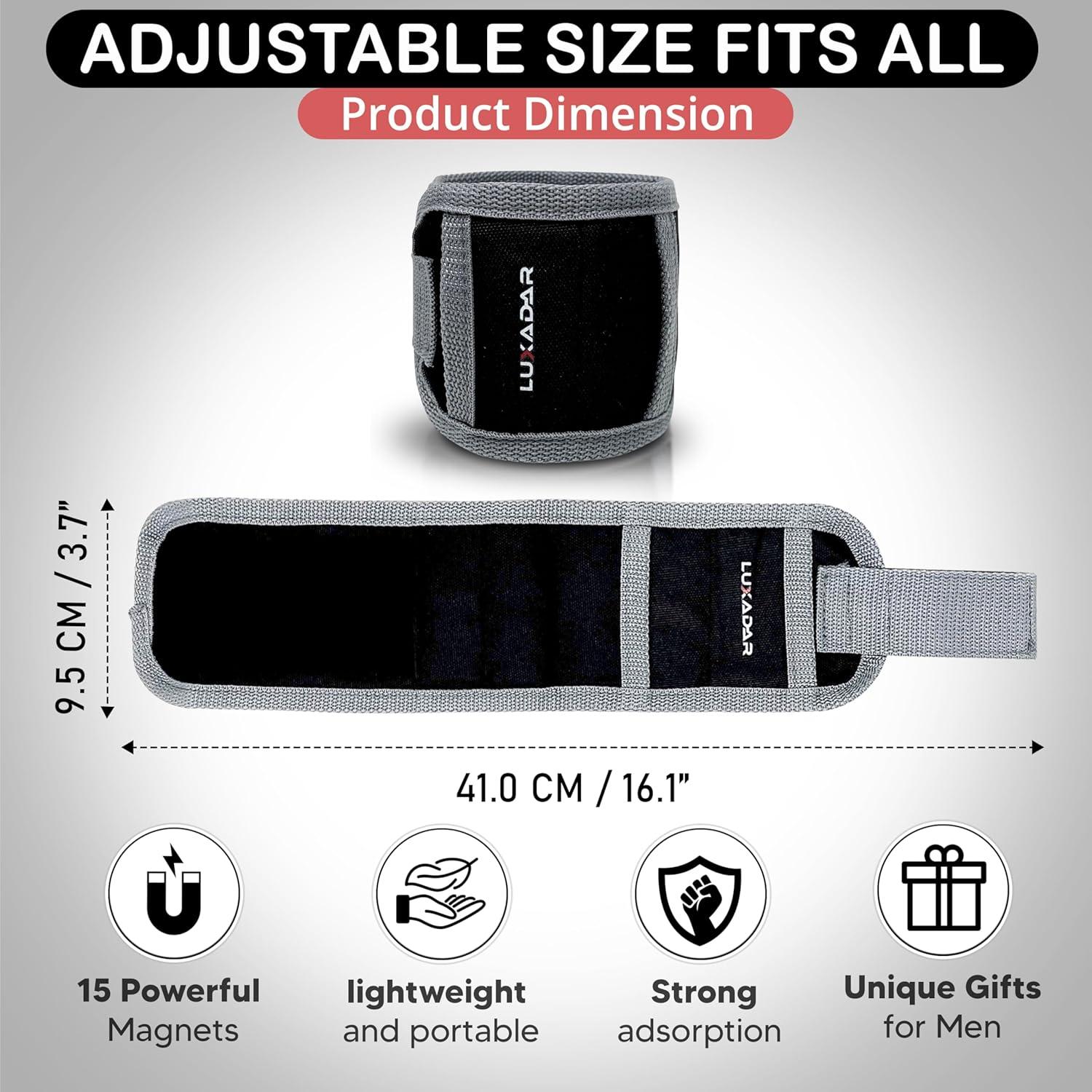 Banda Magnética para Herramientas Luxadar - Correa Ajustable