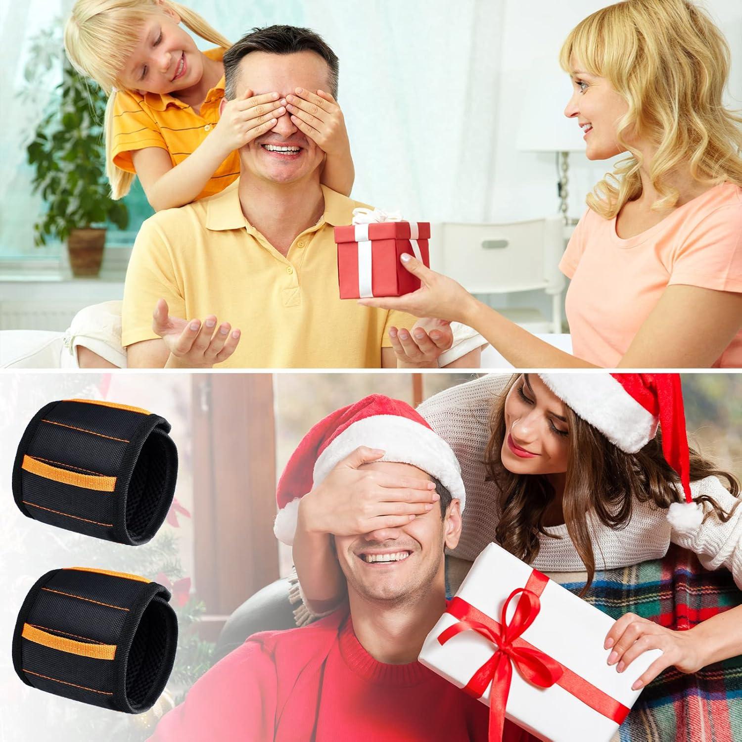 Pulsera Magnética Kigeli para Herramientas - 4 Pcs, Ajustable