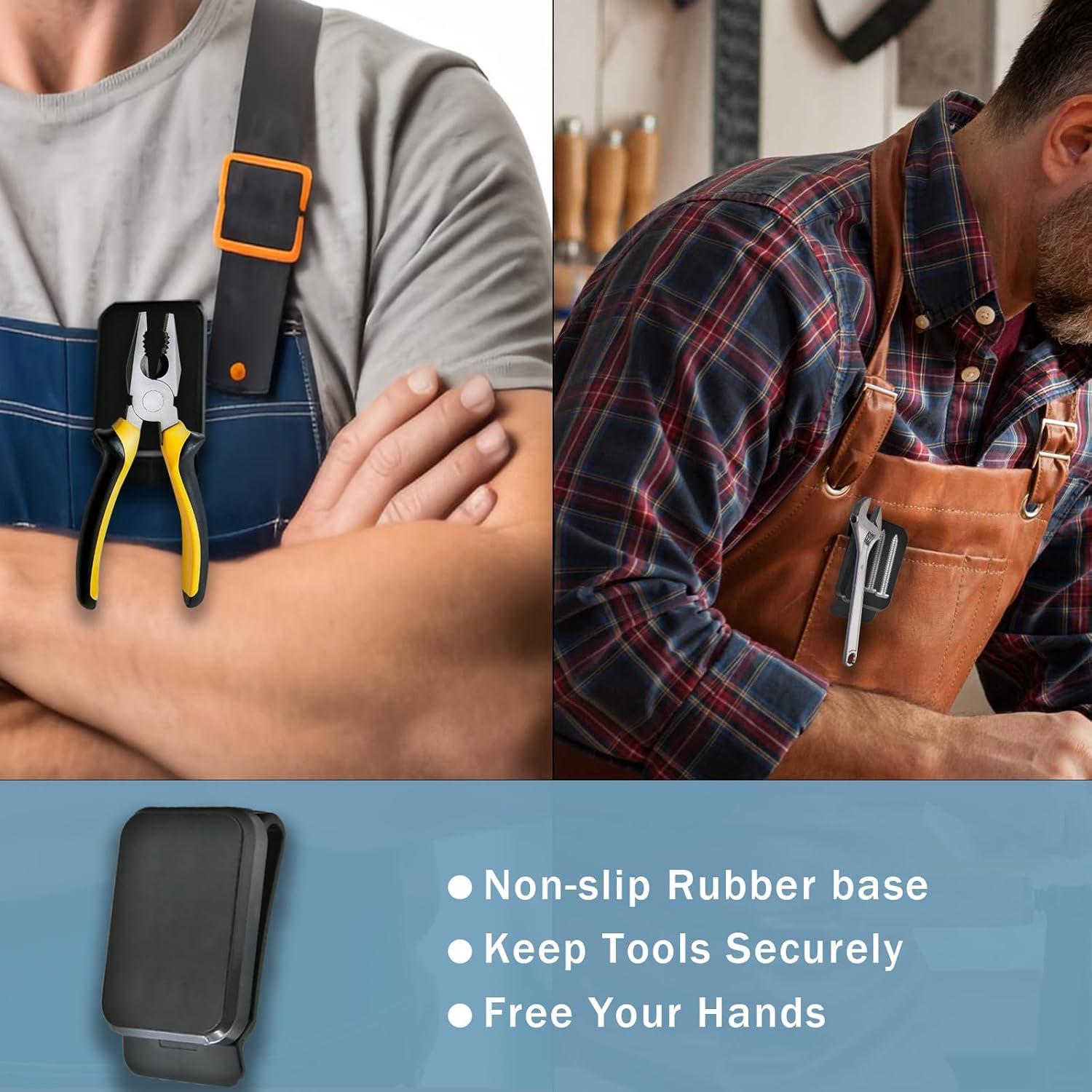 Soporte Magnético para Herramientas Bjsdkff 2 Pcs Negro