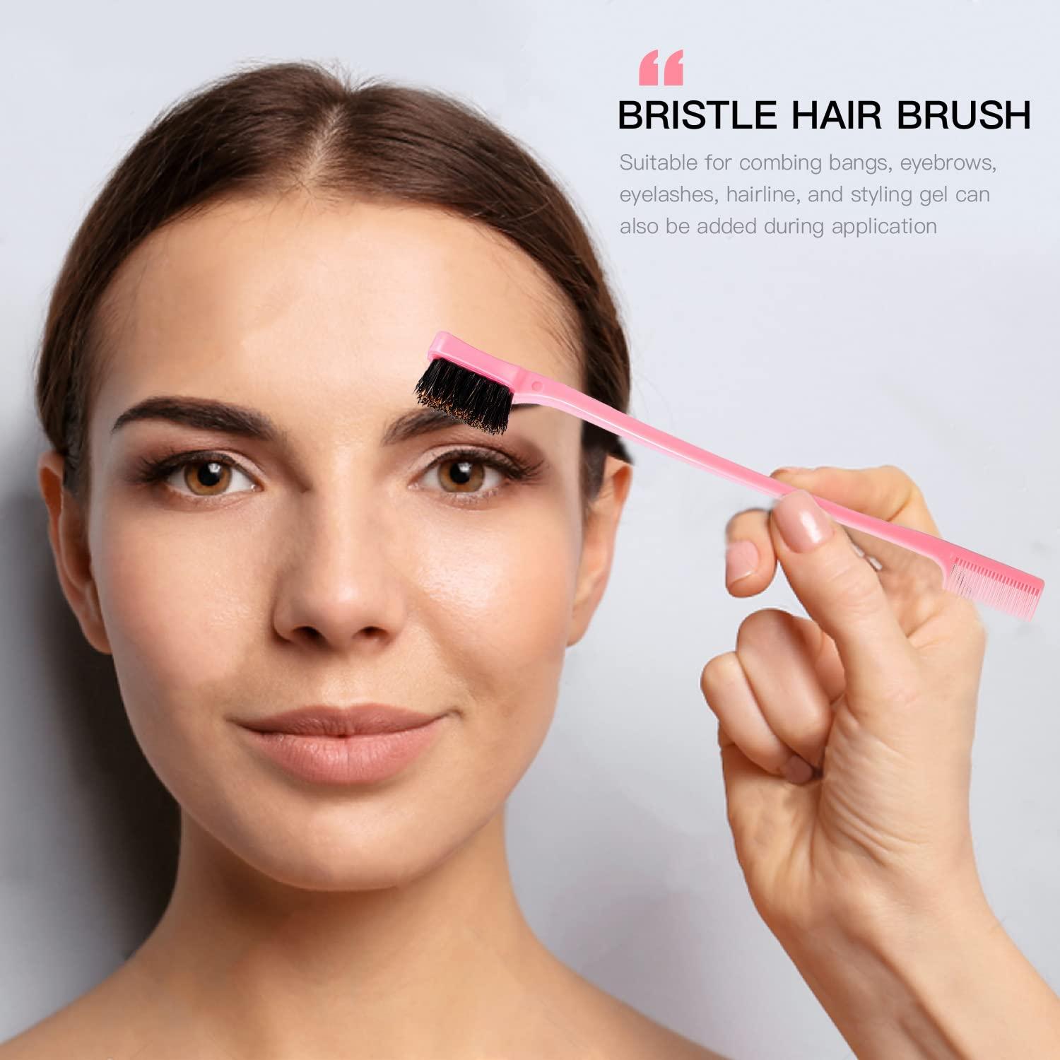 Kit de Herramientas de Trenzado de Cabello HERRY-US 9 Piezas Rosa