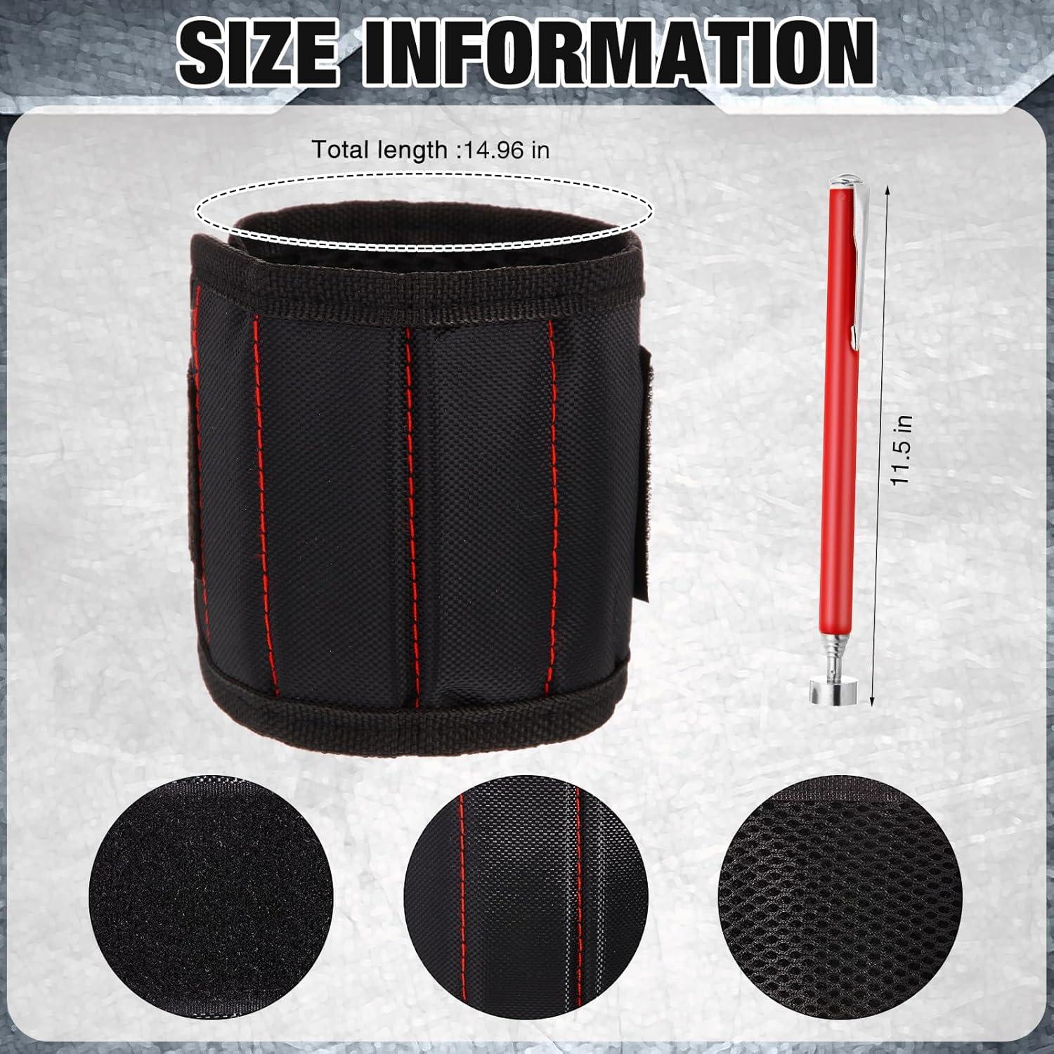 Juego de 10 Bandejas Magnéticas Jingmore - 8 Redondas y Rectangulares