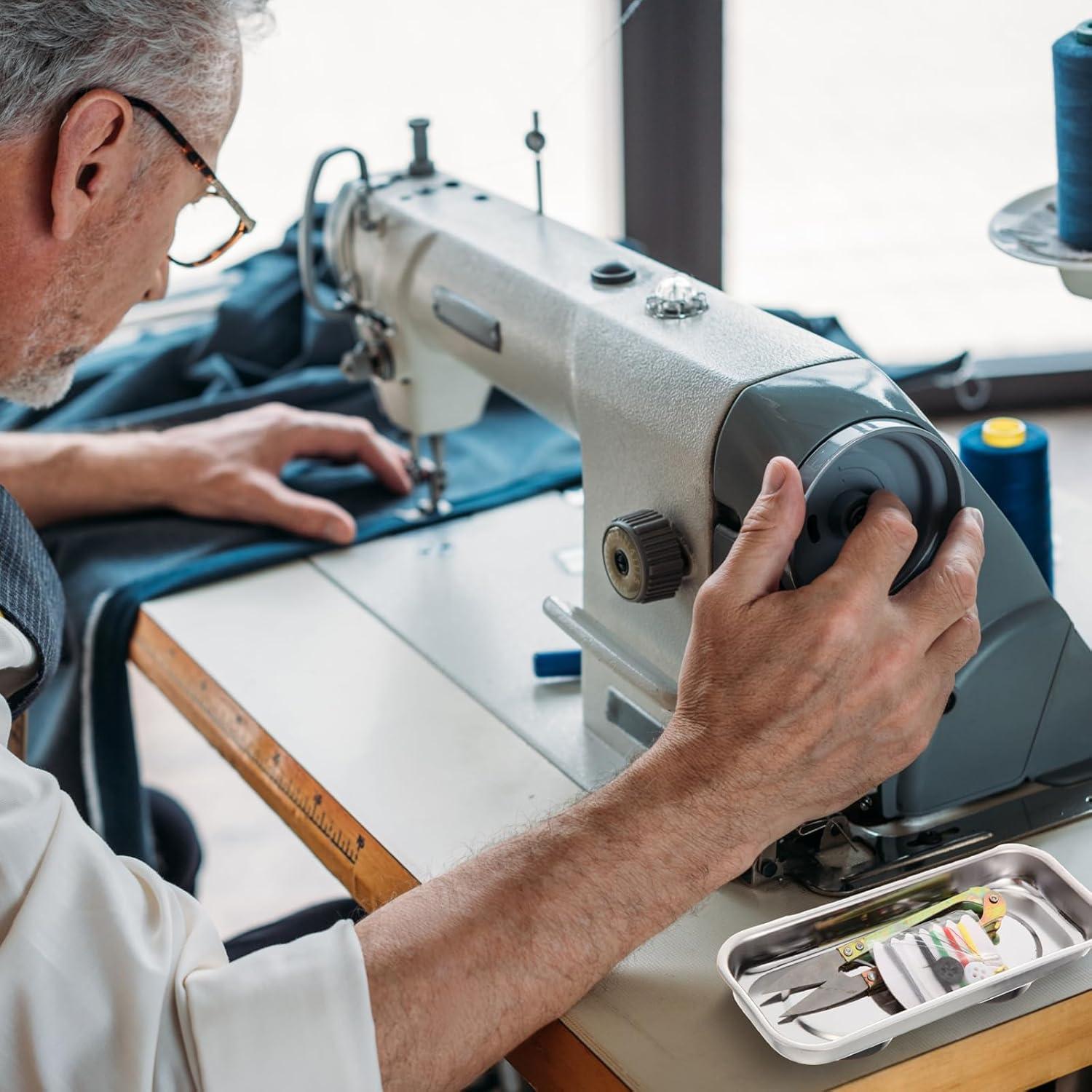 Juego de 10 Bandejas Magnéticas Jingmore - 8 Redondas y Rectangulares