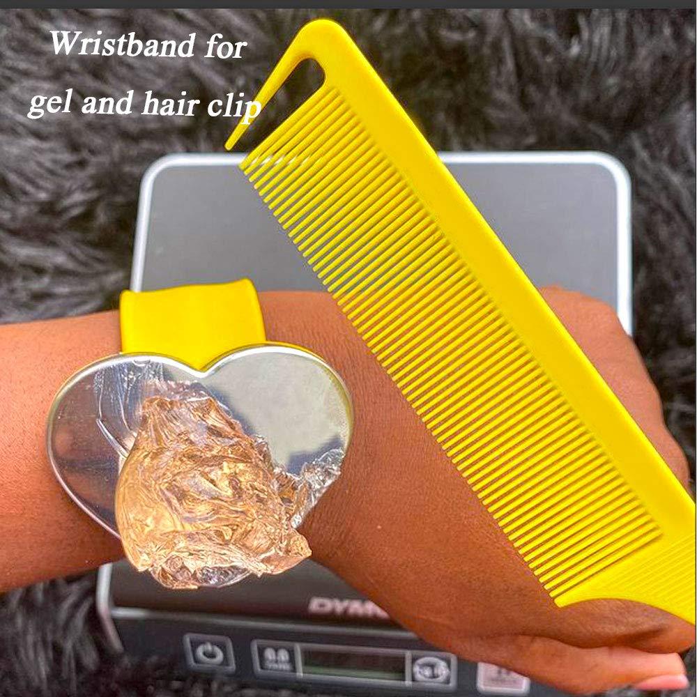 Pulsera de Silicona Magnética QingJii con Peine Separador - Púrpura