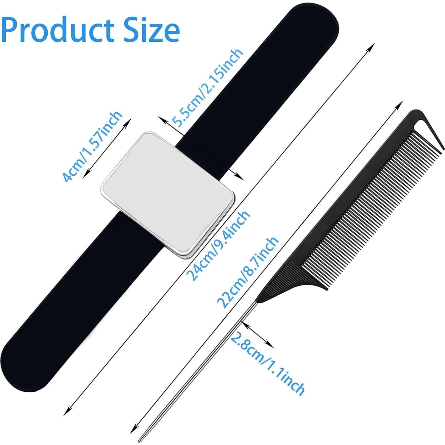 Muñequera Magnética para Alfileres Dolstar con 3 Peines Inox