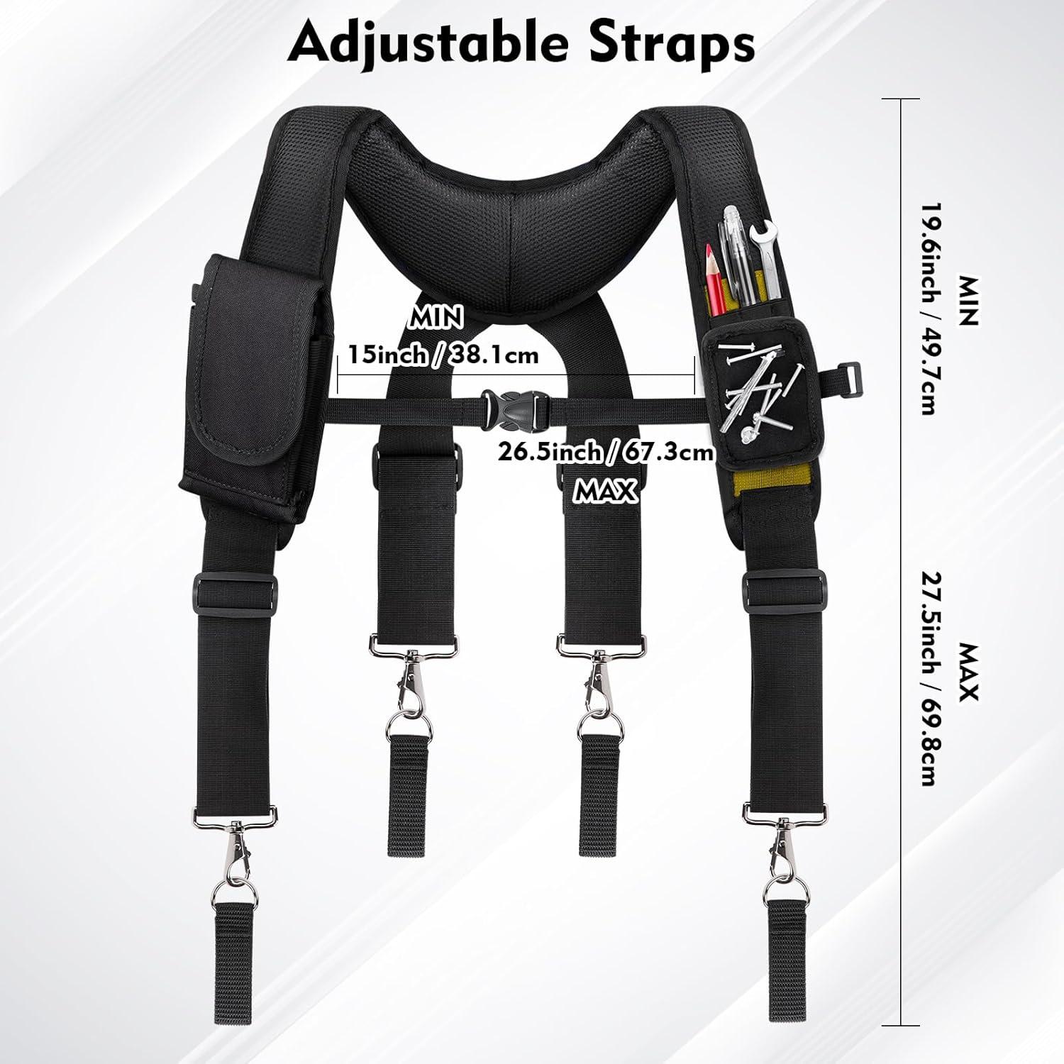 Suspenders para Cinturón de Herramientas MYLOV Amarillo