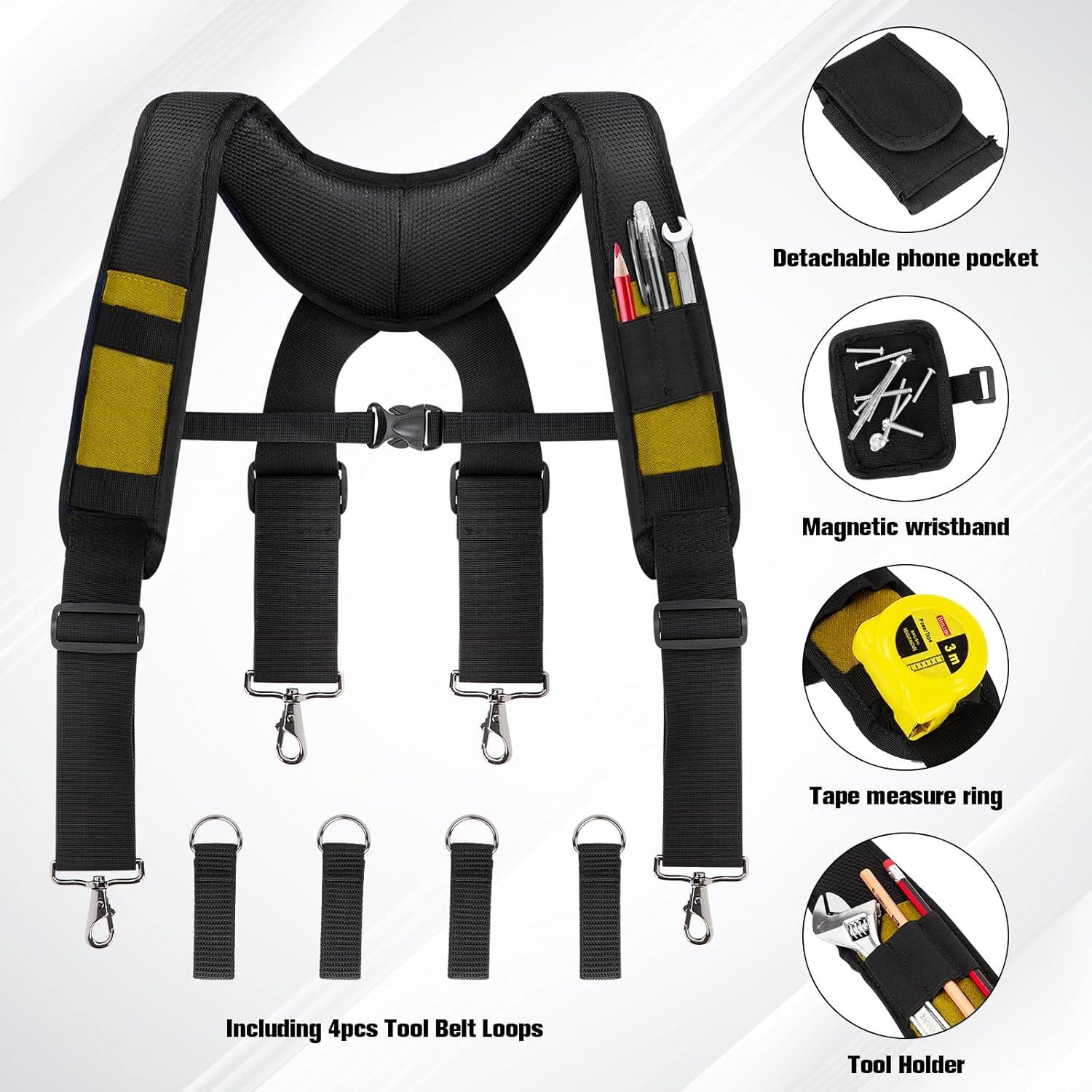 Suspenders para Cinturón de Herramientas MYLOV Amarillo