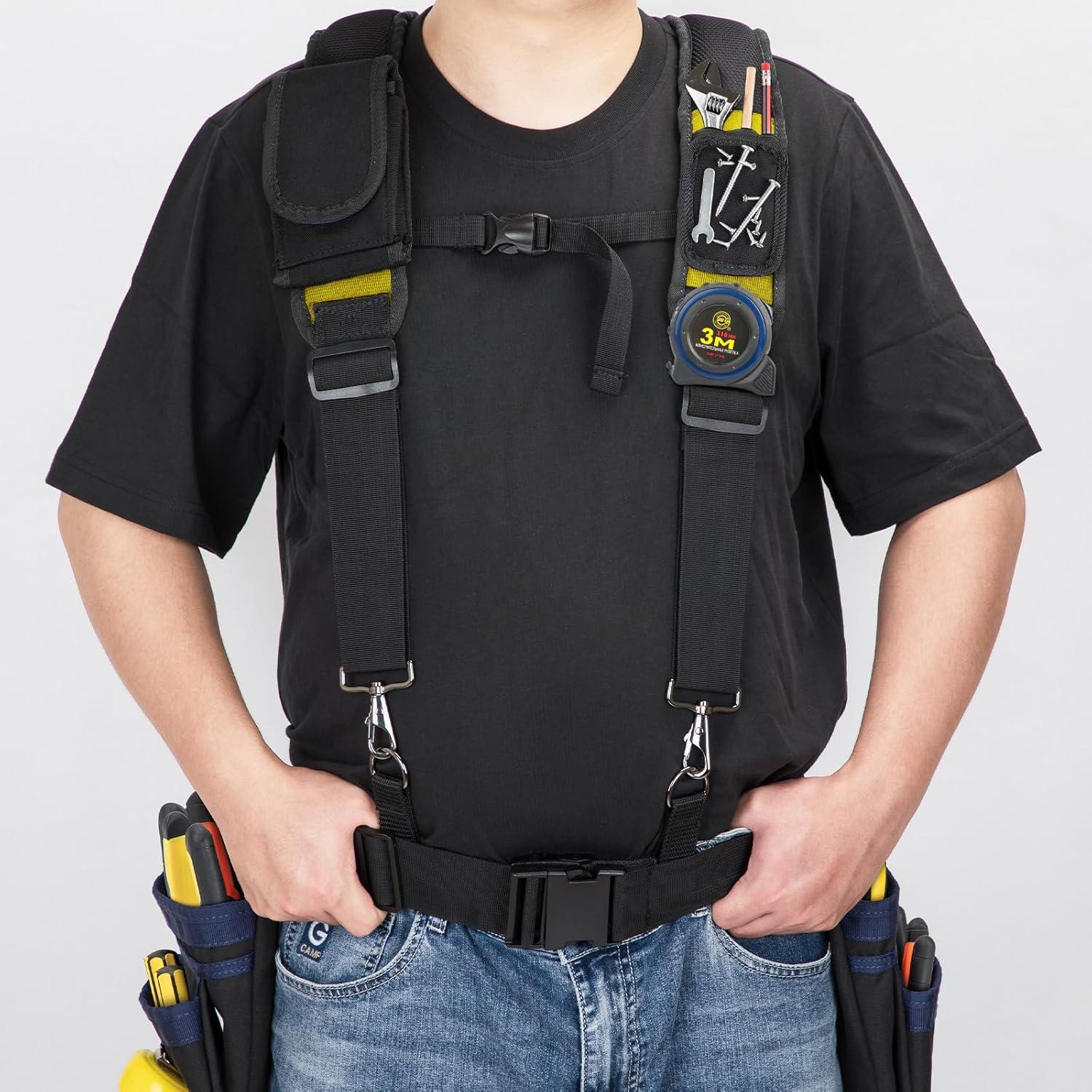 Suspenders para Cinturón de Herramientas MYLOV Amarillo