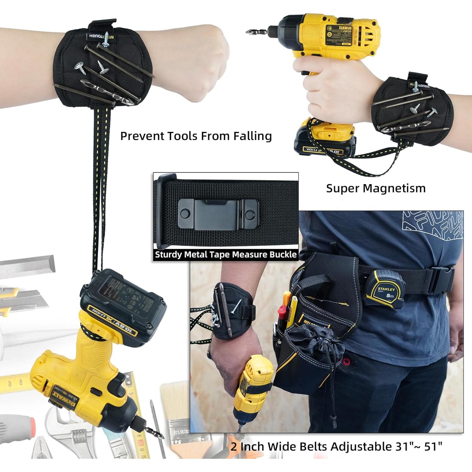 Soporte para Taladro MELOTOUGH 3 en 1 con Banda Magnética