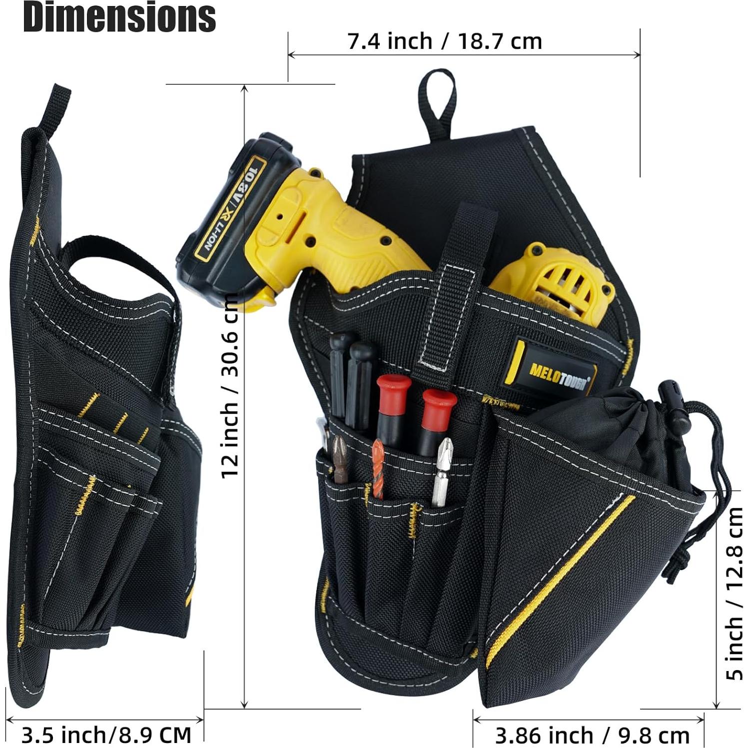 Soporte para Taladro MELOTOUGH 3 en 1 con Banda Magnética