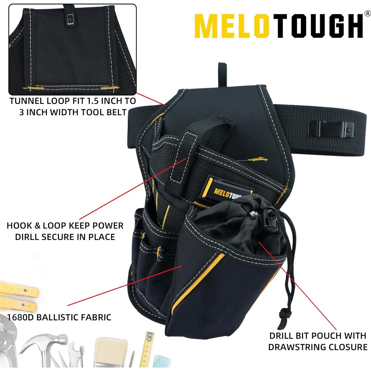 Soporte para Taladro MELOTOUGH 3 en 1 con Banda Magnética