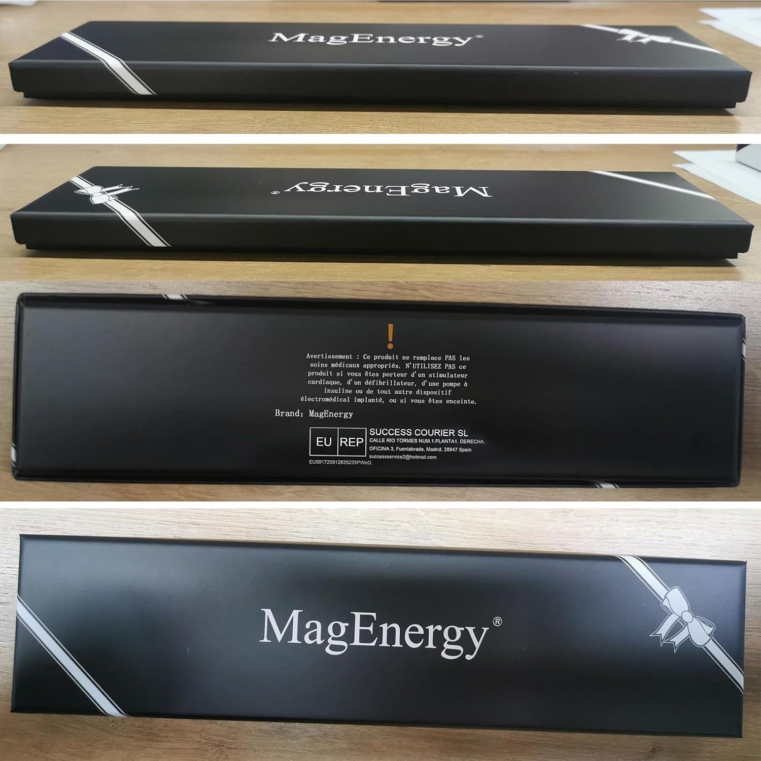 Pulsera Magnética de Cobre MagEnergy Ajustable para Hombres