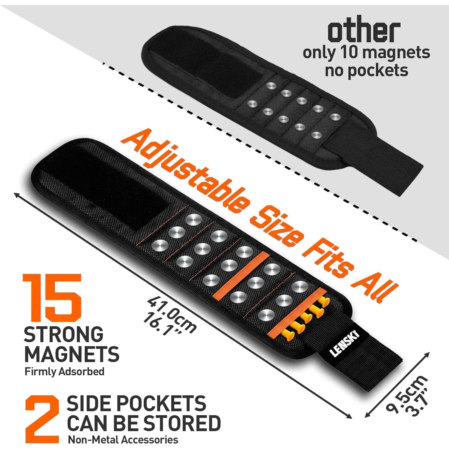 Pulsera Magnética Lenski para Herramientas - Regalo Único