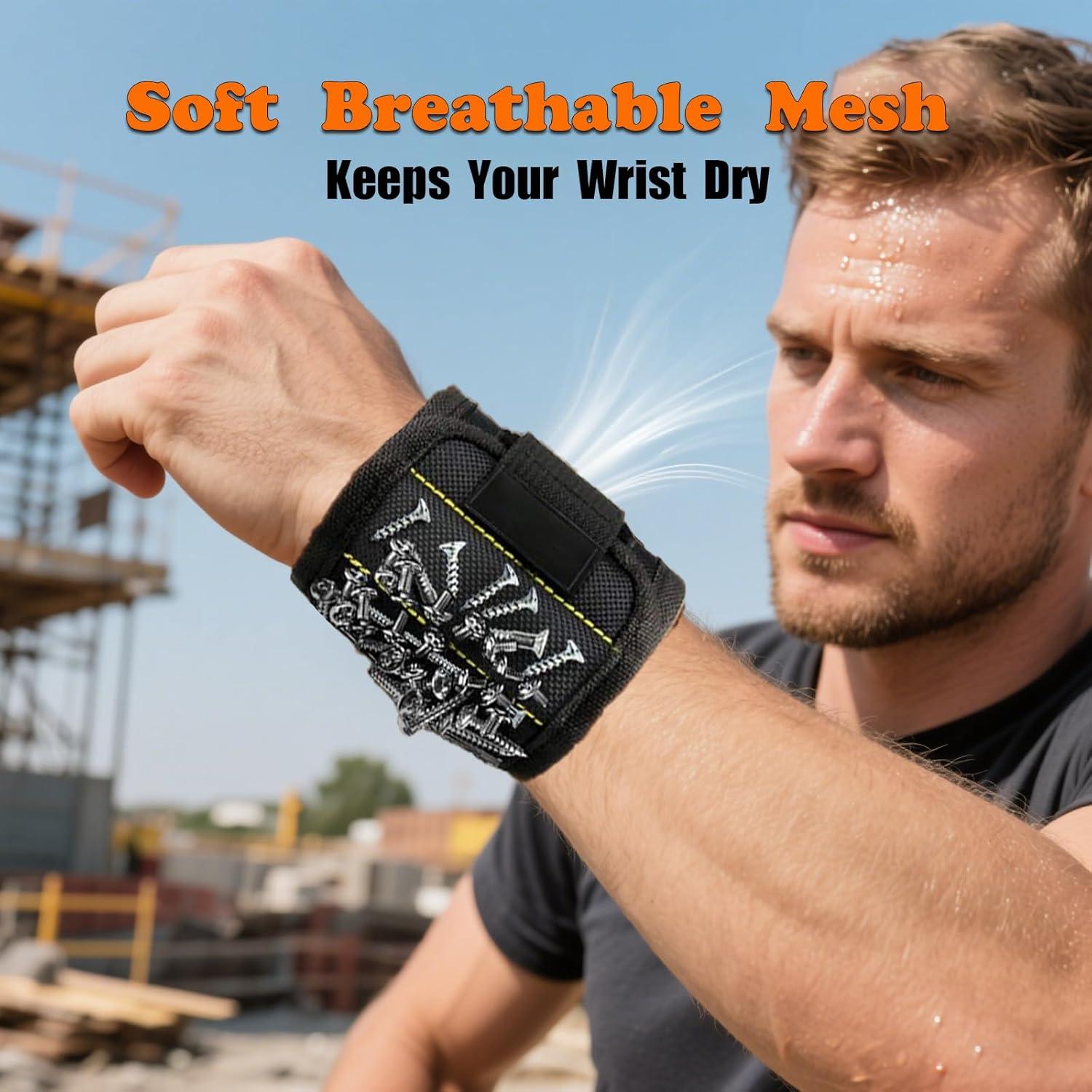 Pulsera Magnética PAIGOIN PMW-001 para Herramientas y Tornillos