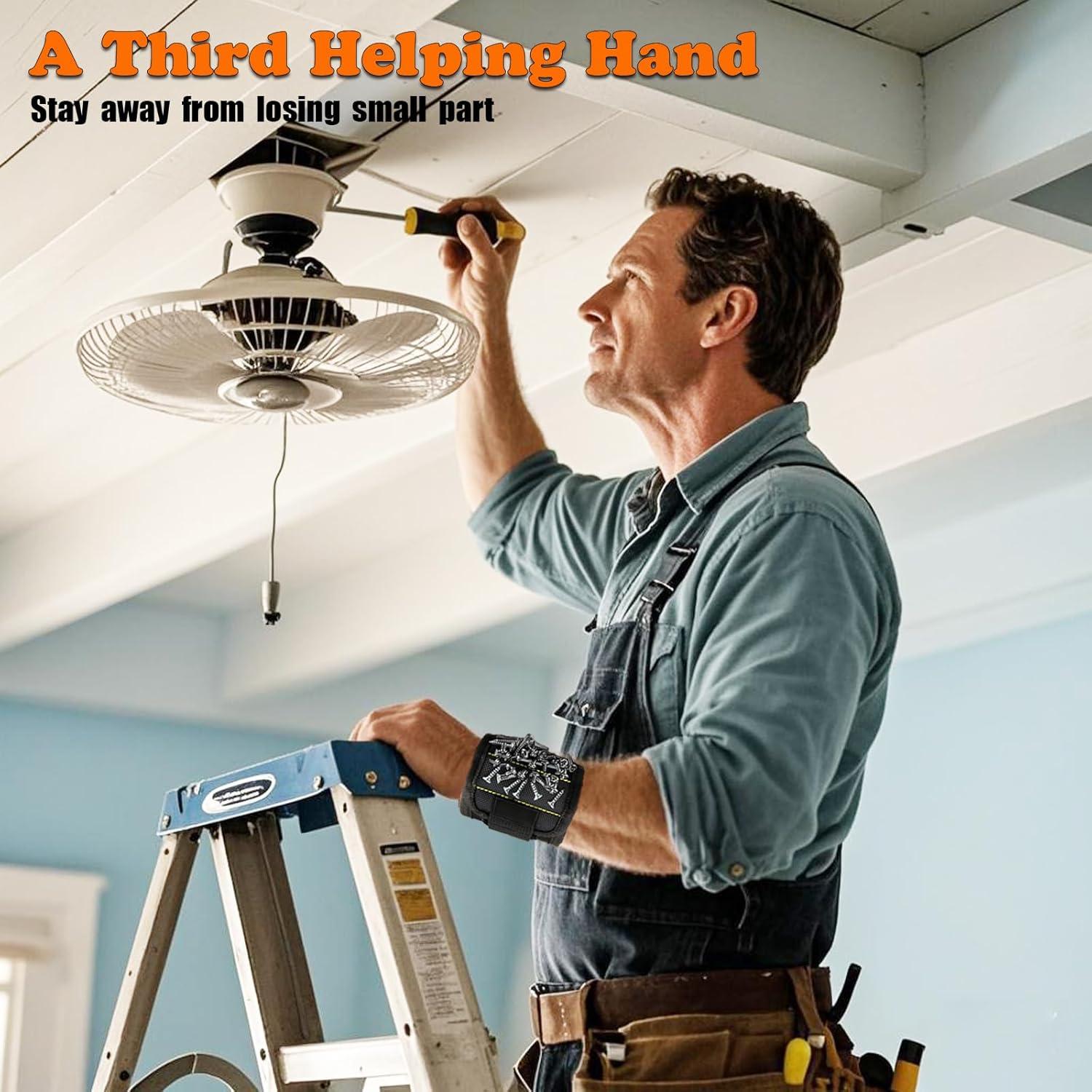 Pulsera Magnética PAIGOIN PMW-001 para Herramientas y Tornillos