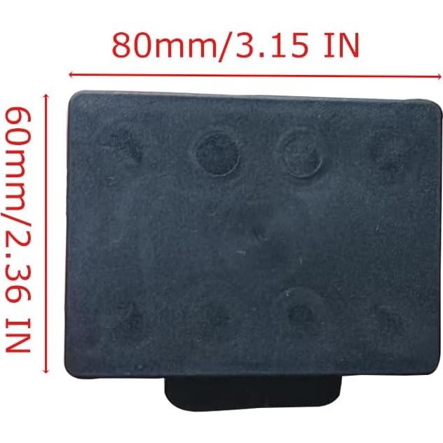 Clip Magnético para Cinturón QIAOTLB Negro 8x6 cm