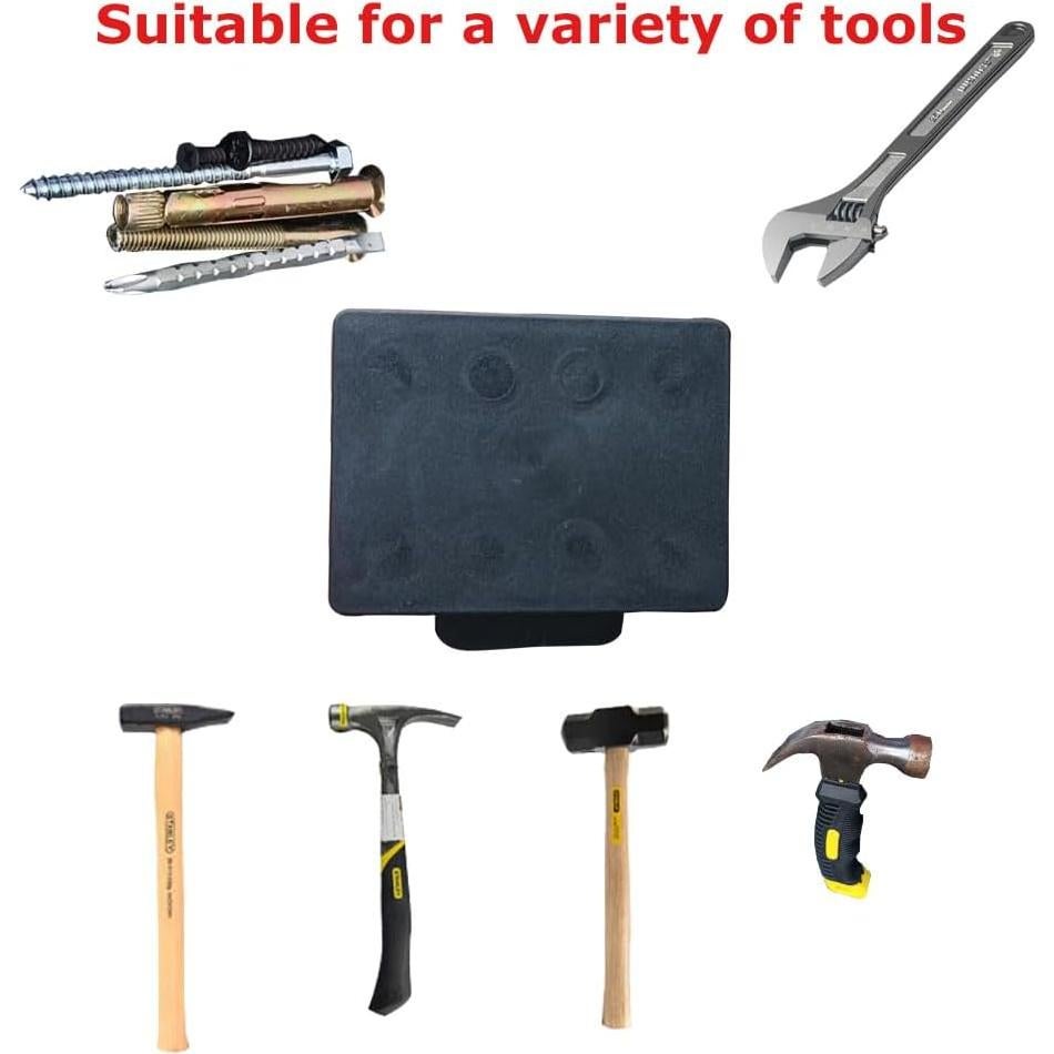 Clip Magnético para Cinturón QIAOTLB Negro 8x6 cm