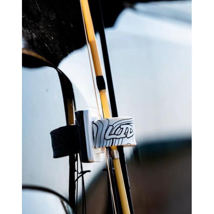 Pulsera Magnética de Silicona Blanca Lid Rig para Pesca