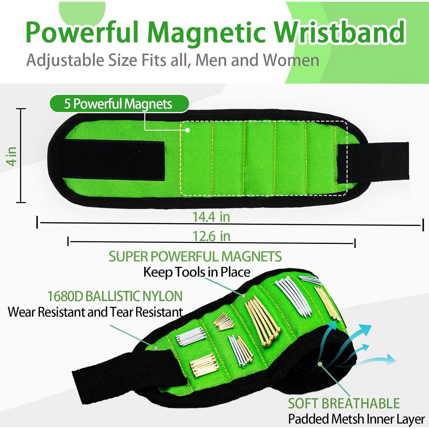 Kit de Clavos TOYIEW 1002 Piezas con Martillo y Muñequera