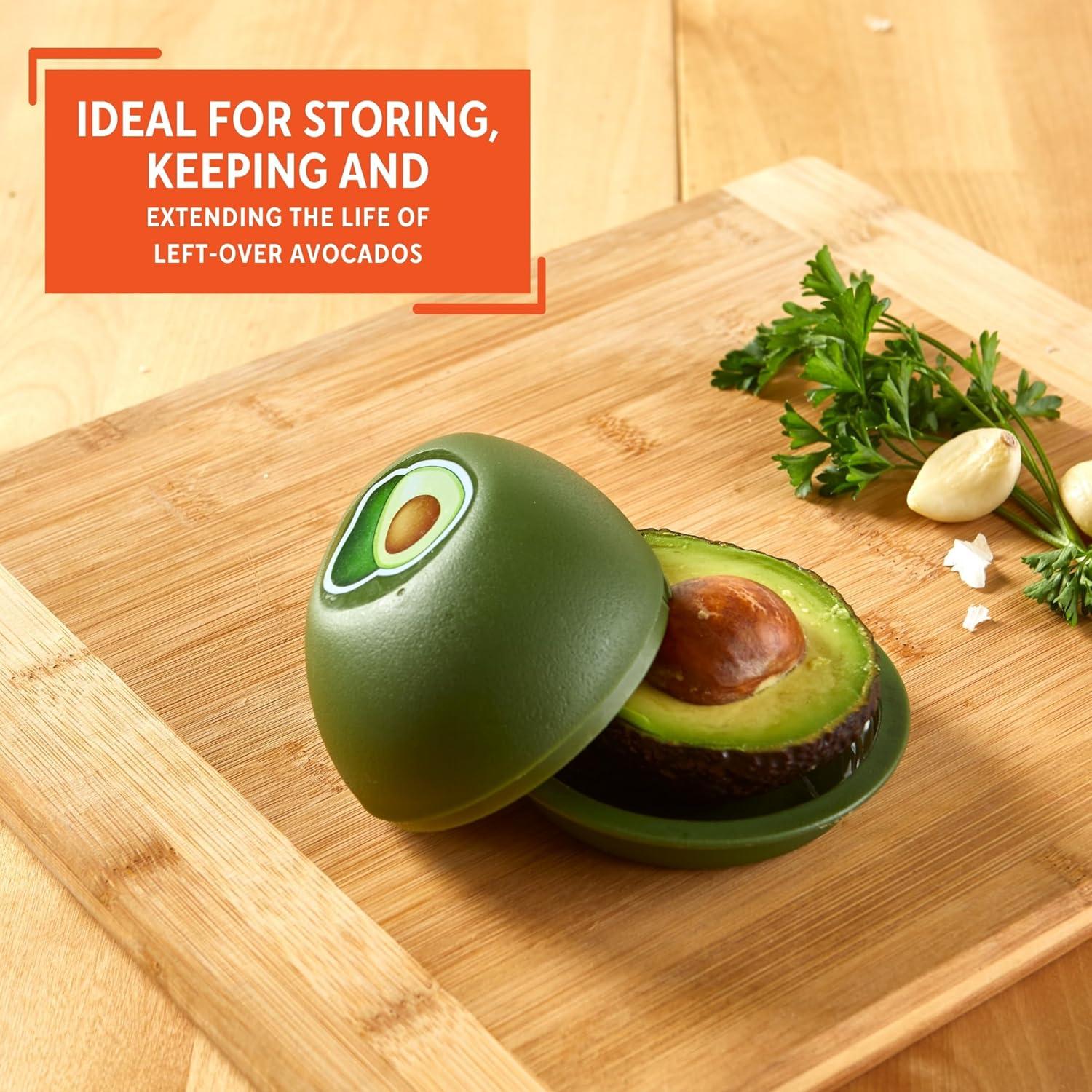 Conservador de Aguacate IMUSA Verde 12.7 cm Reutilizable