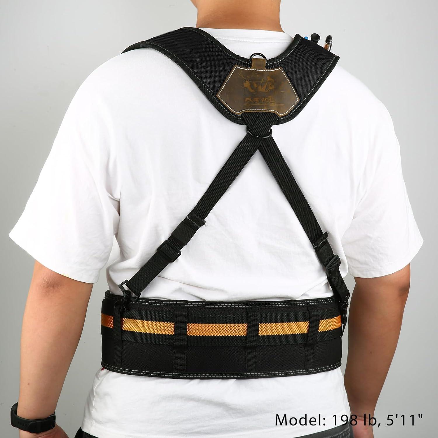 Suspensores para Cinturón de Herramientas FUZVOL con Muñequera