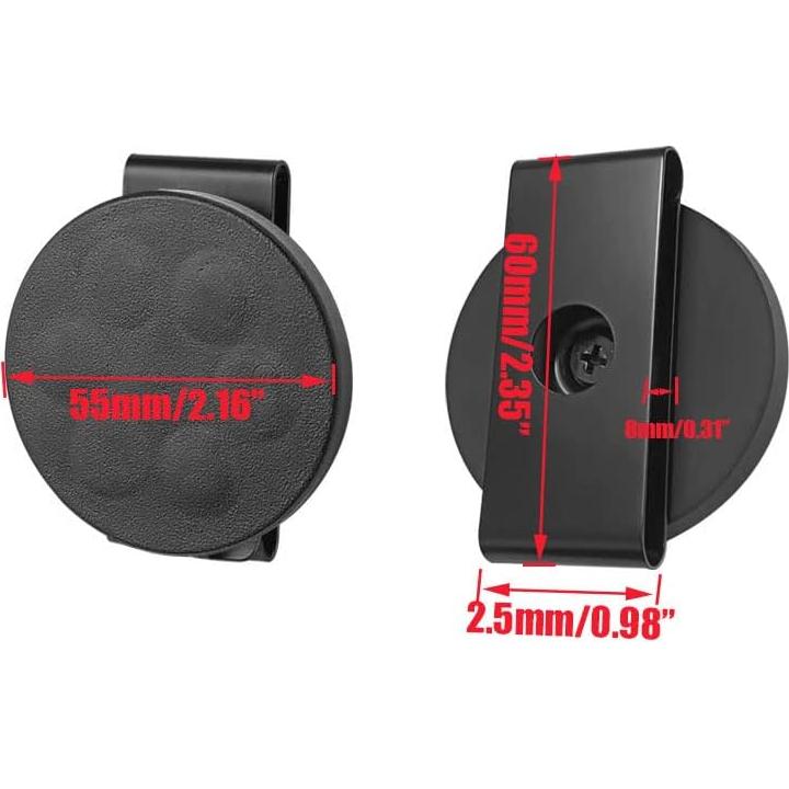 Clips Magnéticos para Cinturón XXHong - 2 Piezas, Alta Resistencia