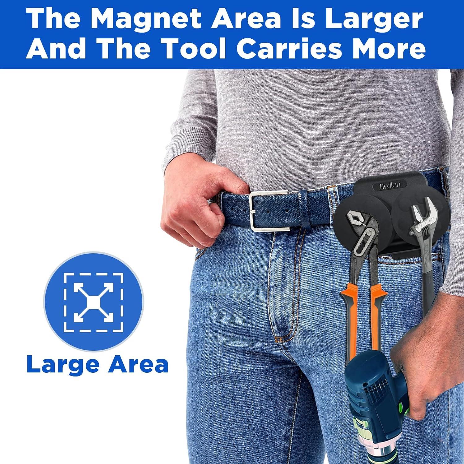 Soporte Magnético para Herramientas Hvdlan - Clip Cinturón 11x8cm