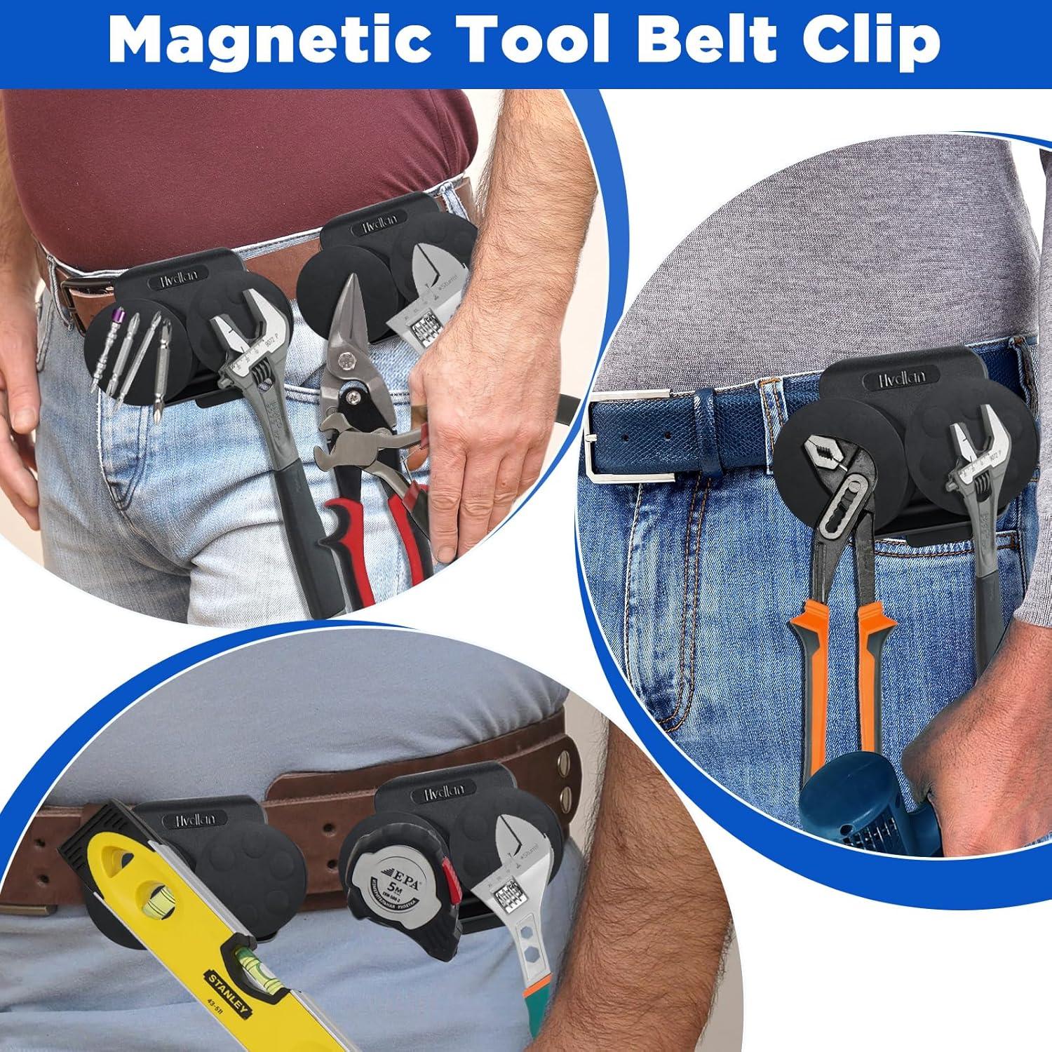 Soporte Magnético para Herramientas Hvdlan - Clip Cinturón 11x8cm