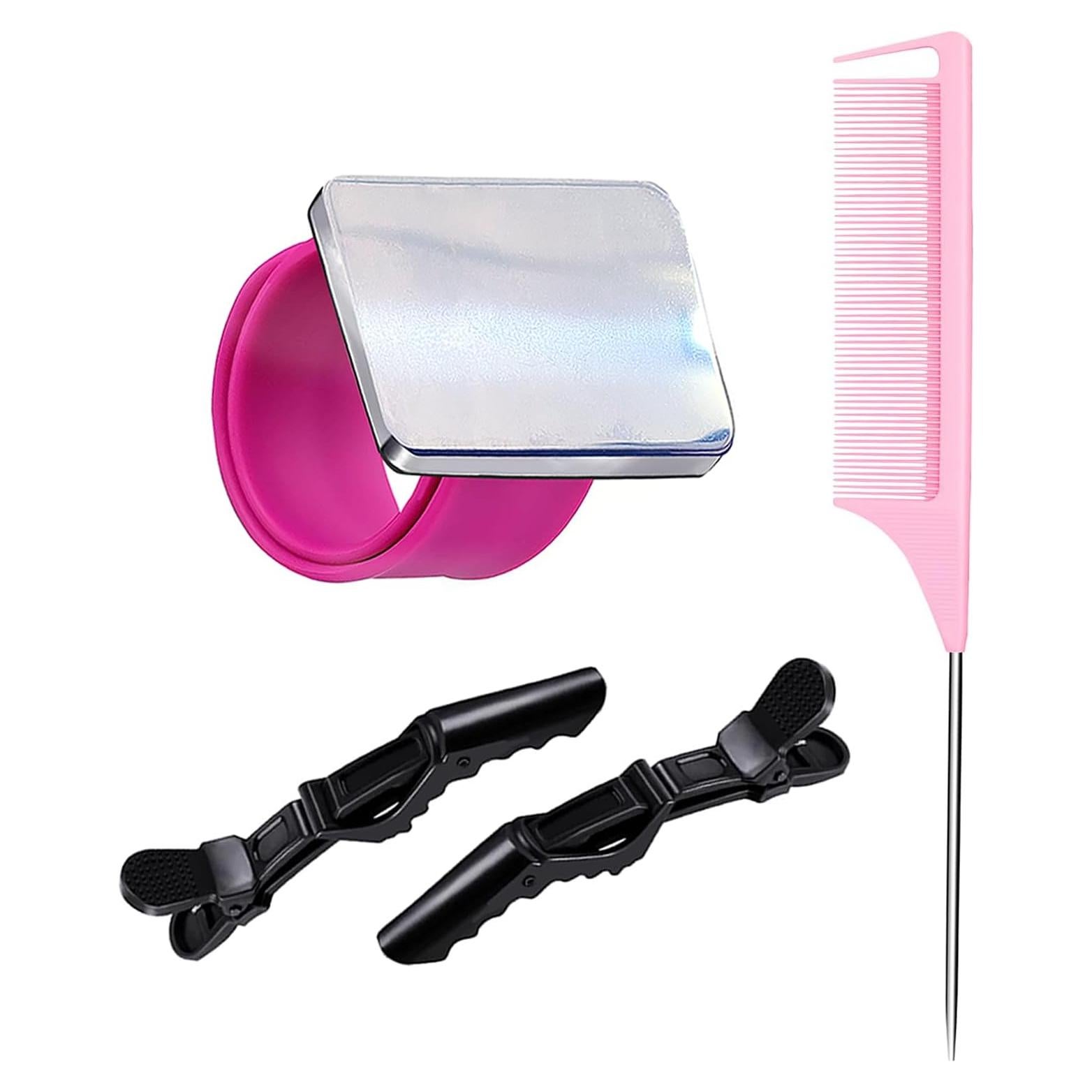 Pulsera Magnética Rabetly para Estilistas con Peine y Clips