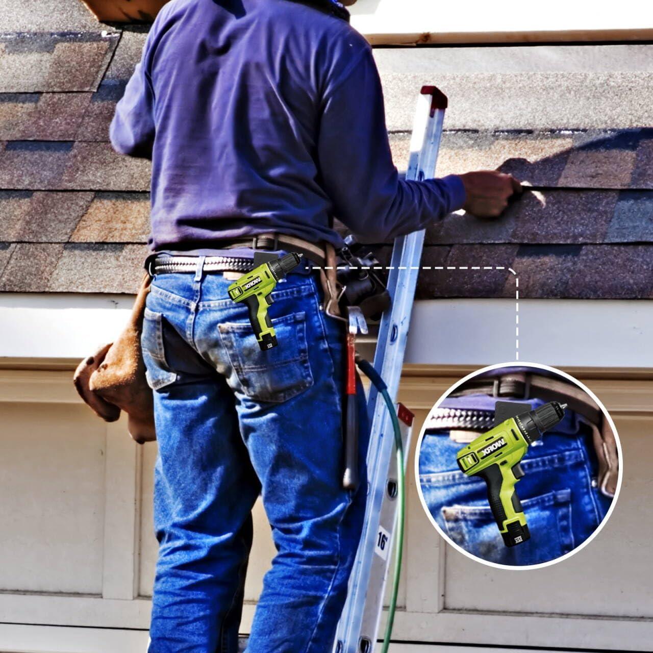 Clip de Cinturón Magnético QIAOTLB 2PCS para Herramientas