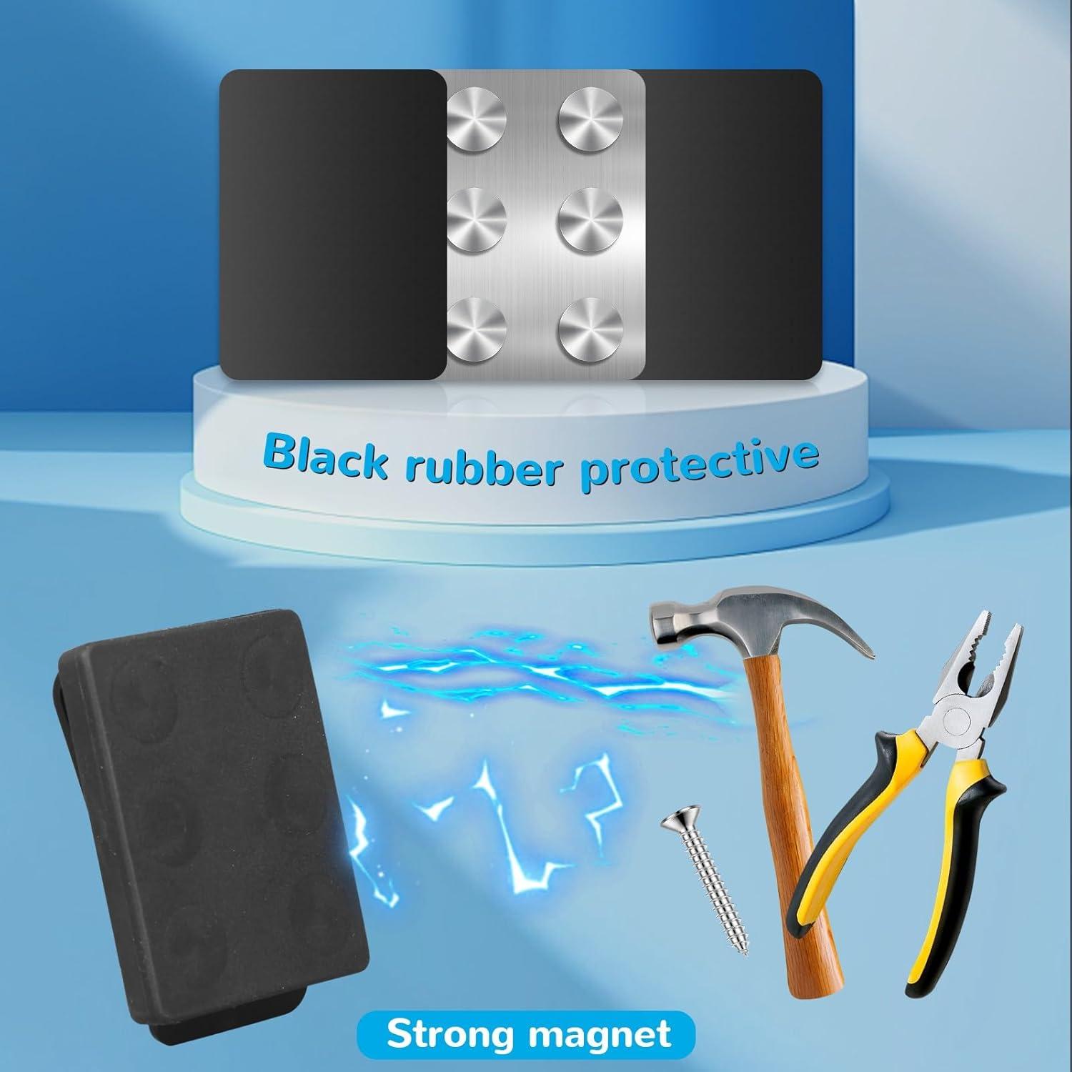 2 Clips Magnéticos para Cinturón Qywwss - Organizador de Herramientas