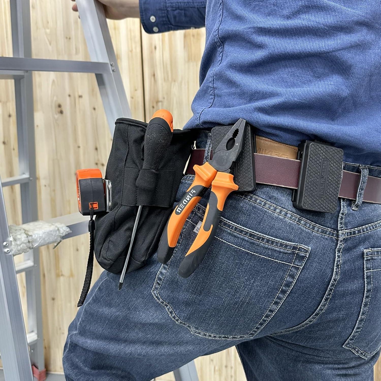 Clip de Cinturón Magnético MUTUACTOR 1 Unidad Antideslizante