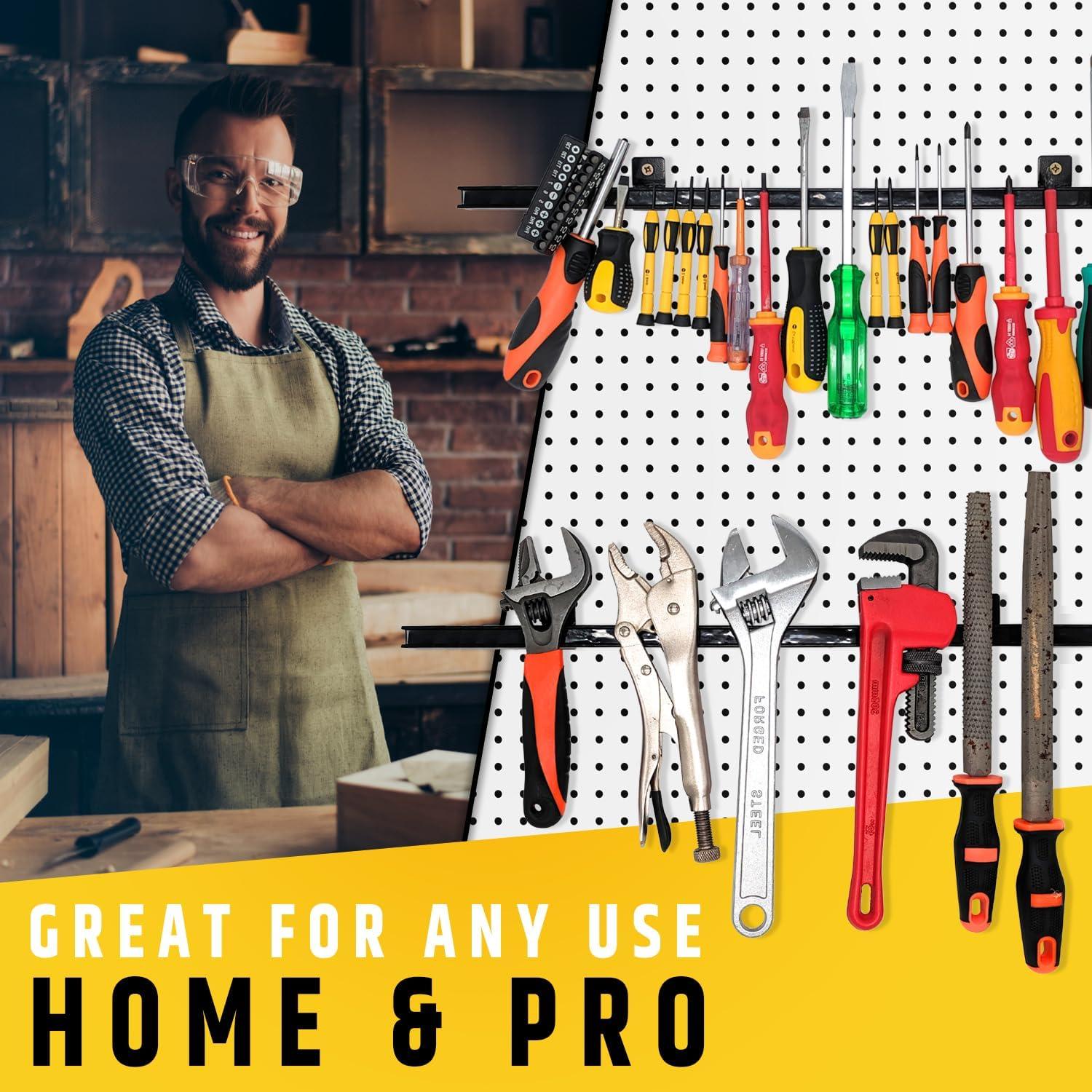 Soporte Magnético para Herramientas HMmagnets 60.96 cm - Alta Fuerza