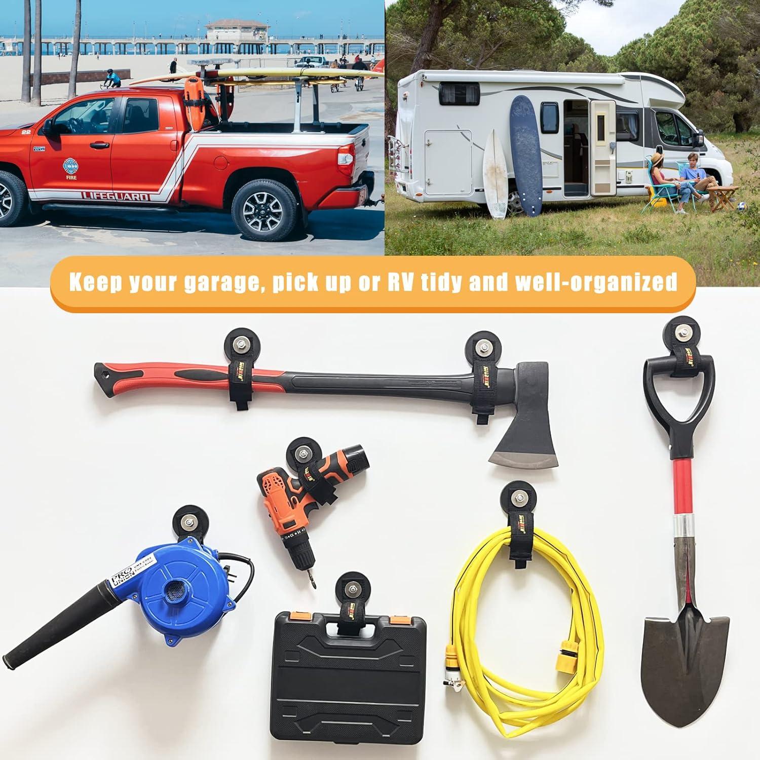 Gancho Magnético Juformin 8.8 cm Alta Resistencia 2 Pcs