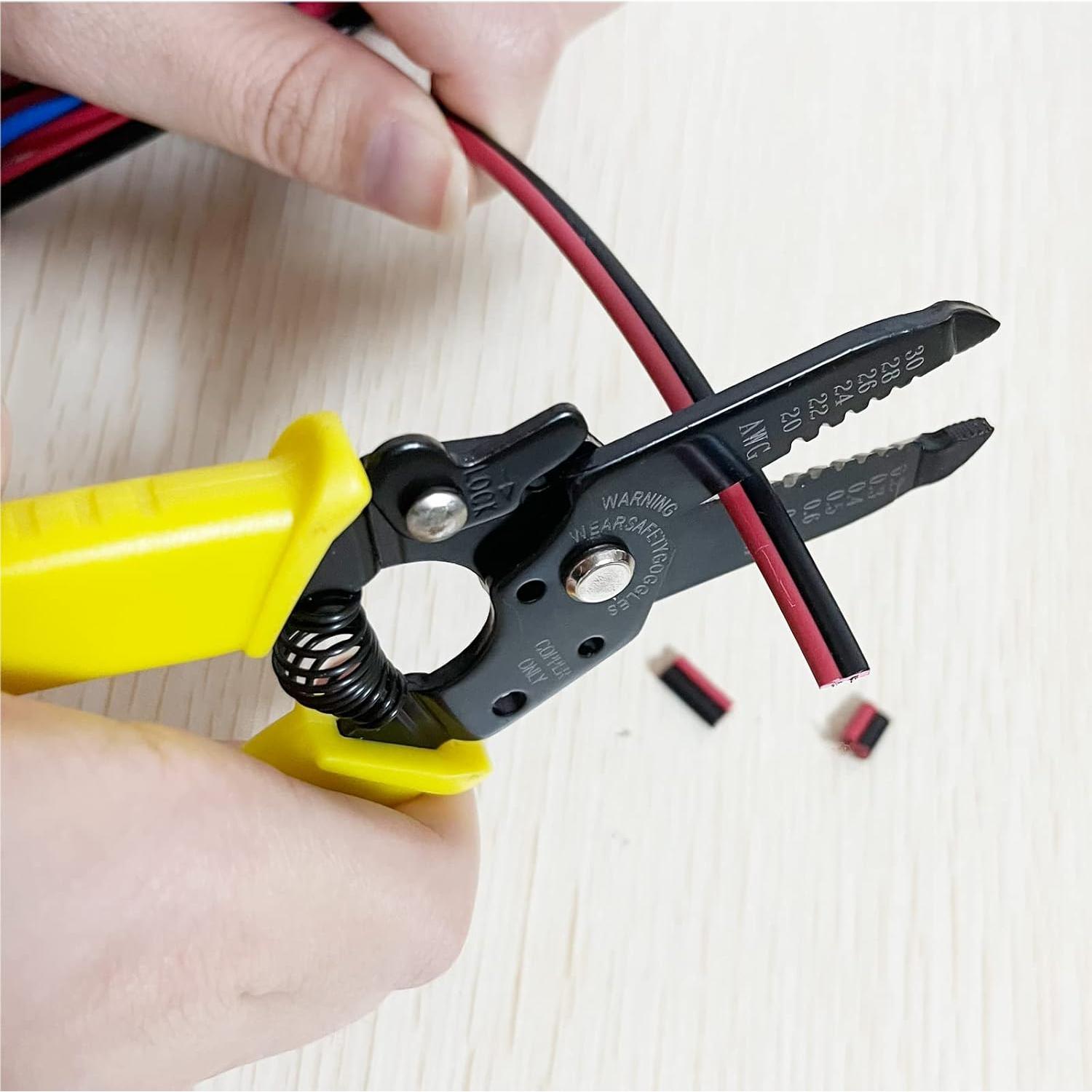 Destripador de Cables Miular WS-22034, 2 Piezas, 20-30 AWG