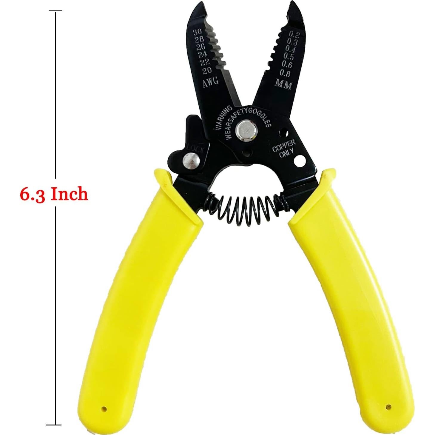 Destripador de Cables Miular WS-22034, 2 Piezas, 20-30 AWG