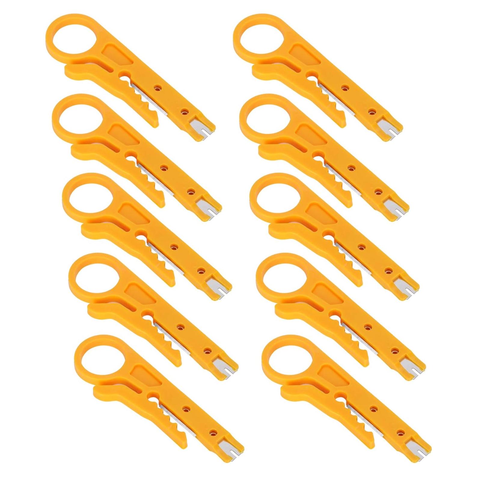 Mini Pelacables Tnfeeon 10 Pcs para Cables CAT-5, CAT-5e, CAT-6