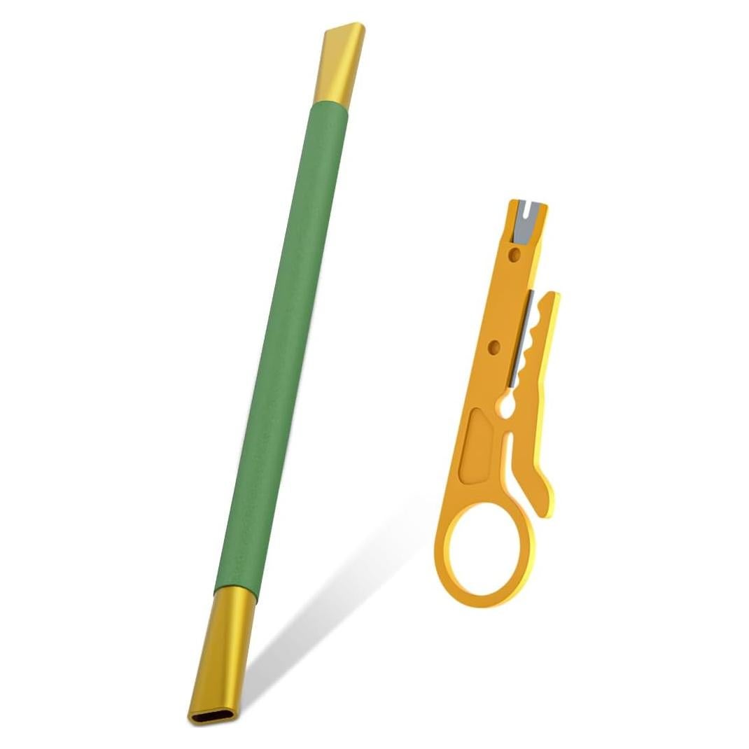 Desgarrador de Cables de Red ZOERAX Mini Verde CAT5/CAT6/CAT7